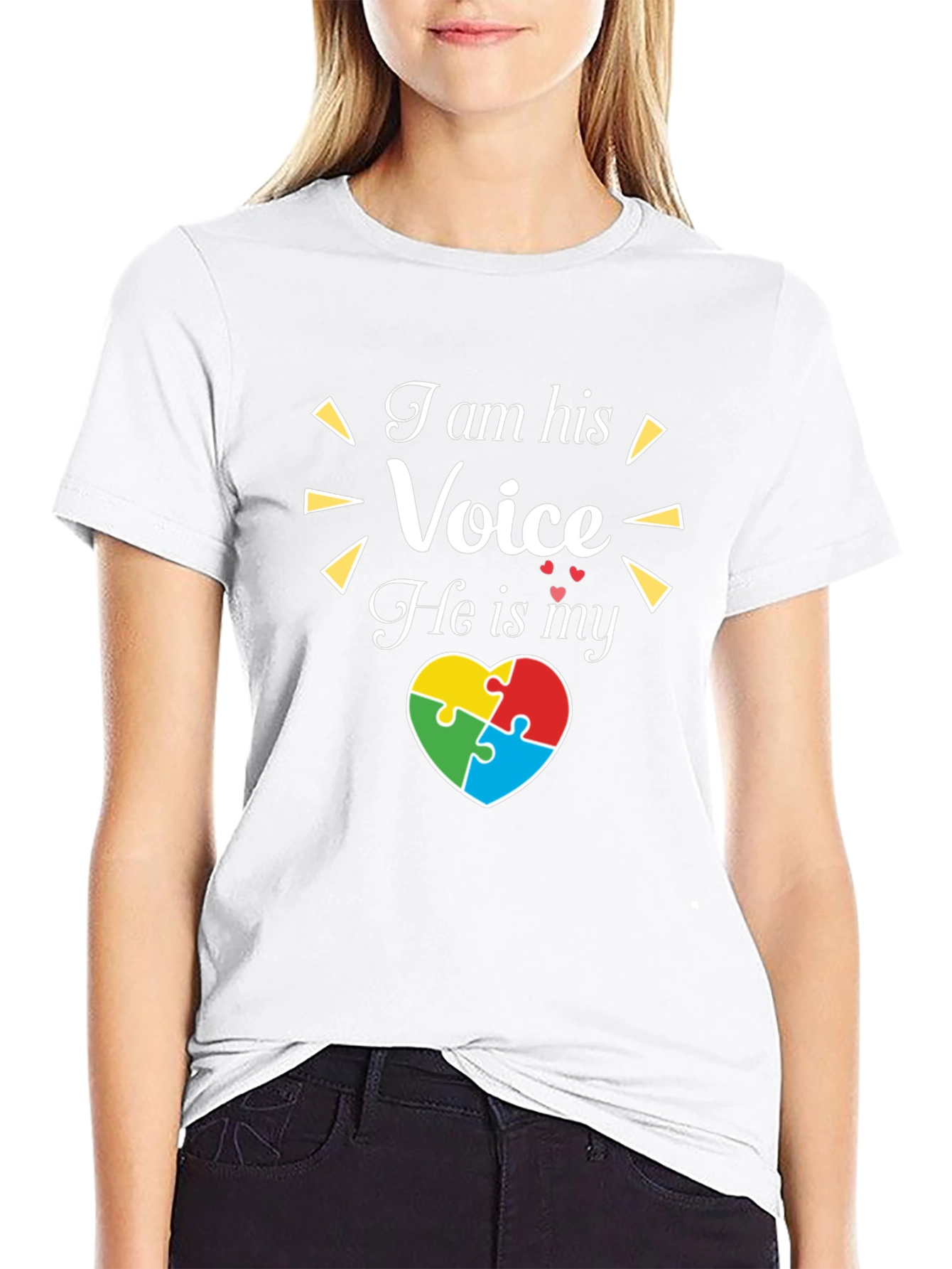 I am His Voice Autism Awareness T-Shirt