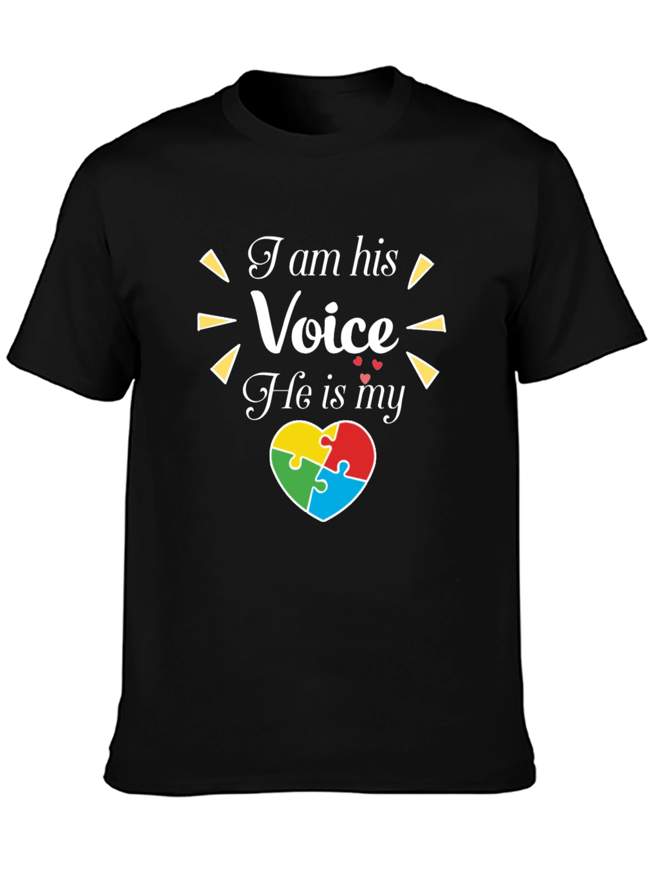 I am His Voice Autism Awareness T-Shirt