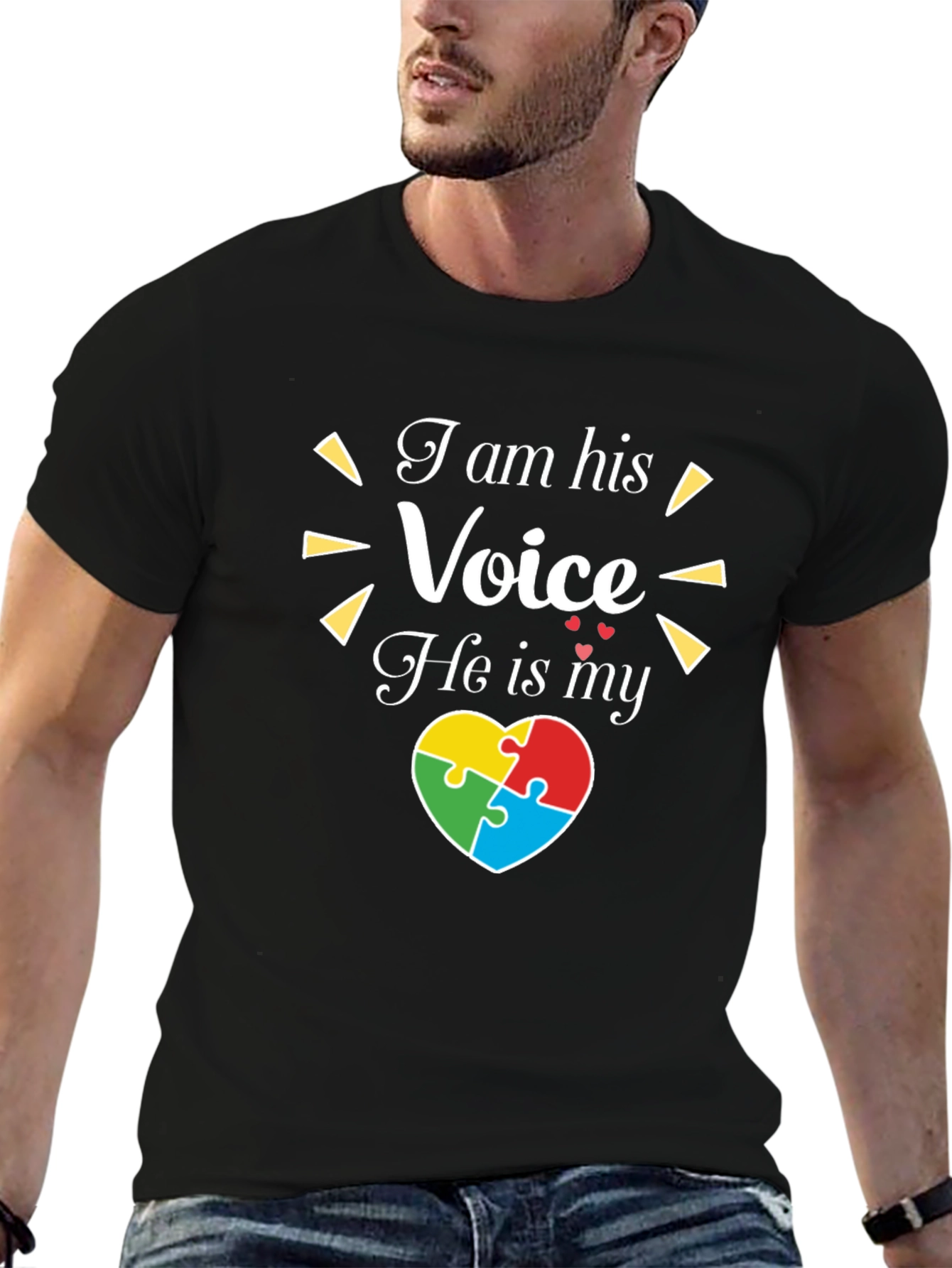 I am His Voice Autism Awareness T-Shirt