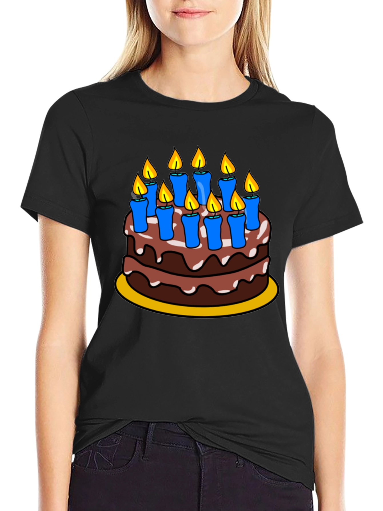 Birthday Cake T-Shirt - Fun Celebration Tee