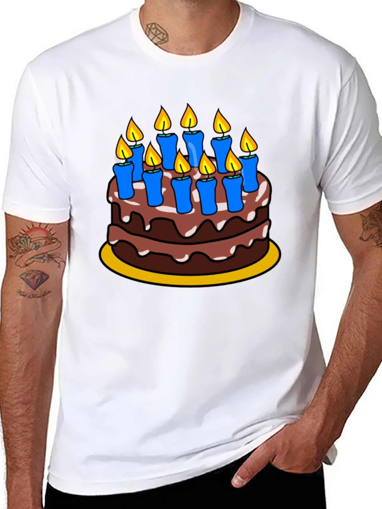 Birthday Cake T-Shirt - Fun Celebration Tee