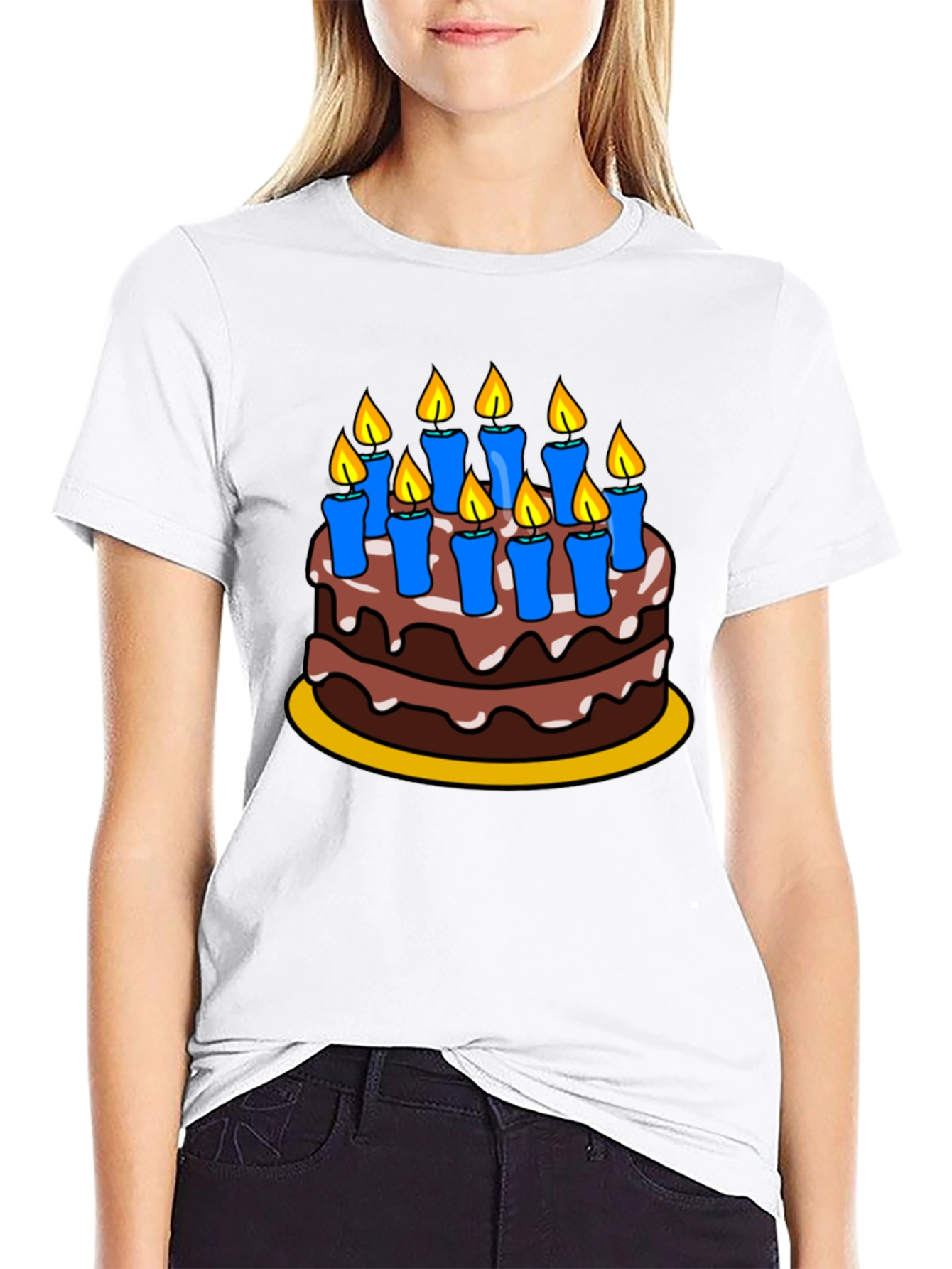 Birthday Cake T-Shirt - Fun Celebration Tee