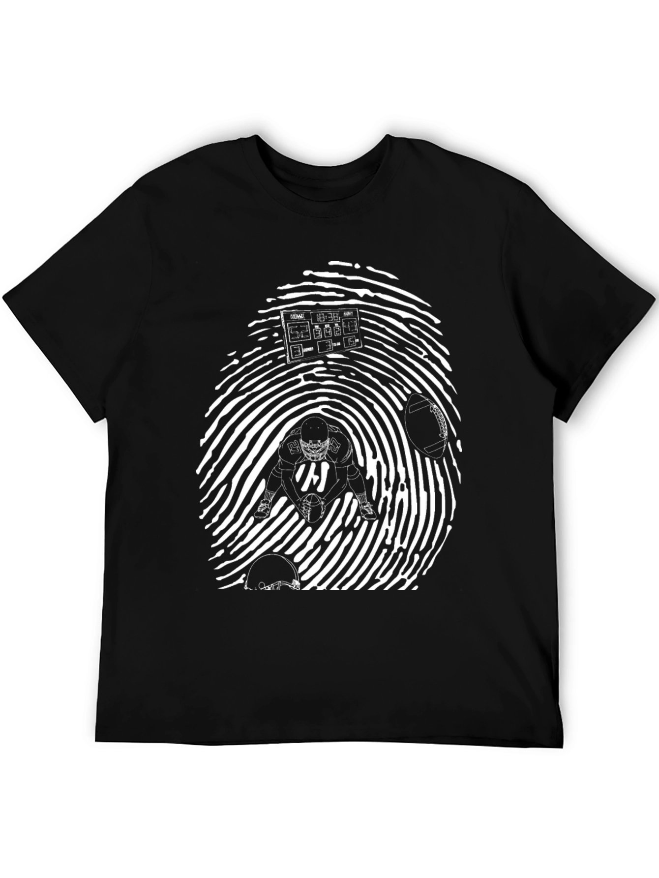 Football DNA Black T-Shirt