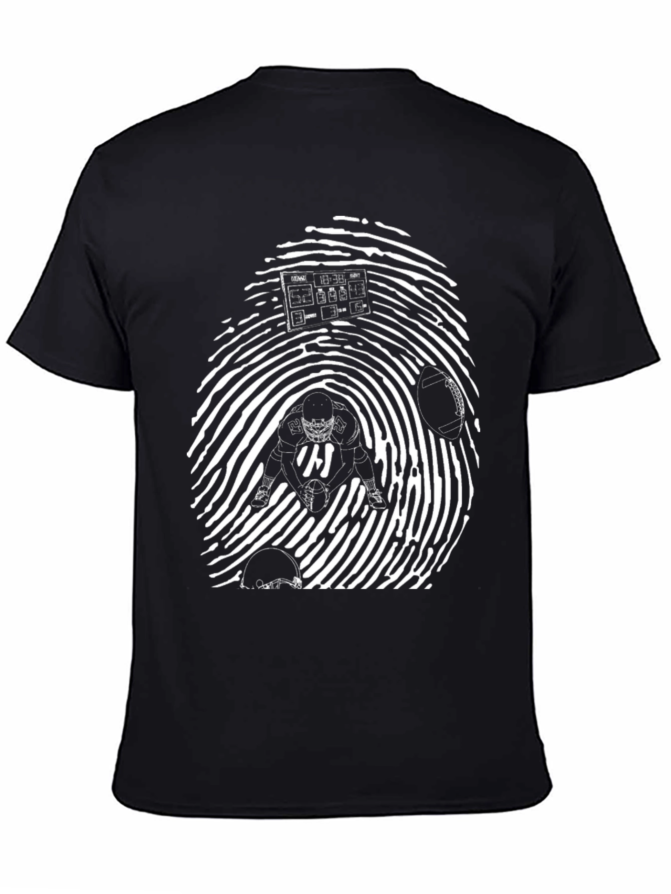 Football DNA Black T-Shirt