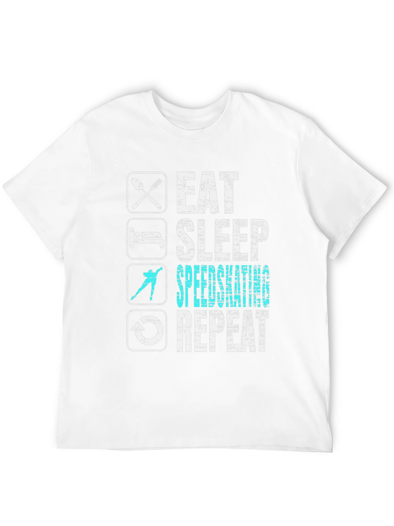 Eat Sleep Speedskating Repeat T-Shirt