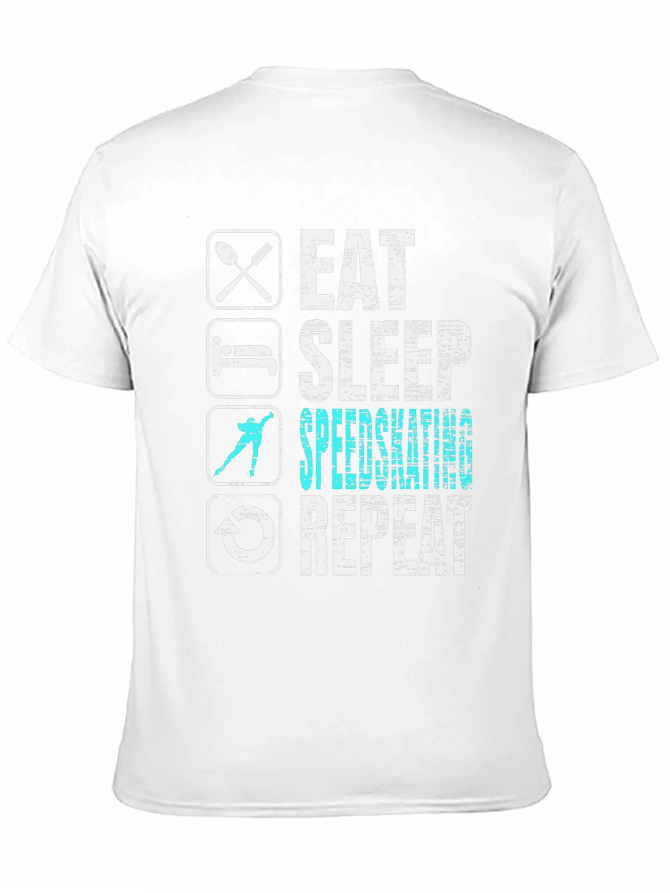Eat Sleep Speedskating Repeat T-Shirt