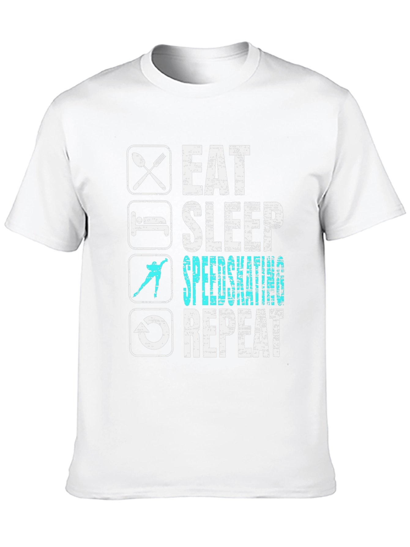 Eat Sleep Speedskating Repeat T-Shirt