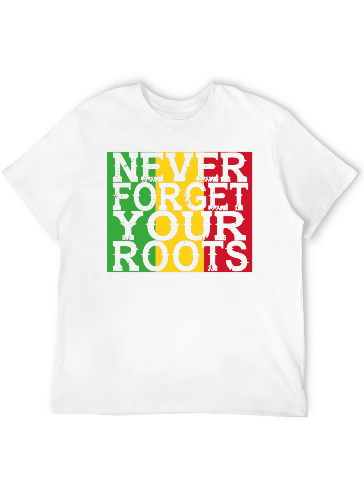 Roots Reggae Rasta T-Shirt - Never Forget Roots