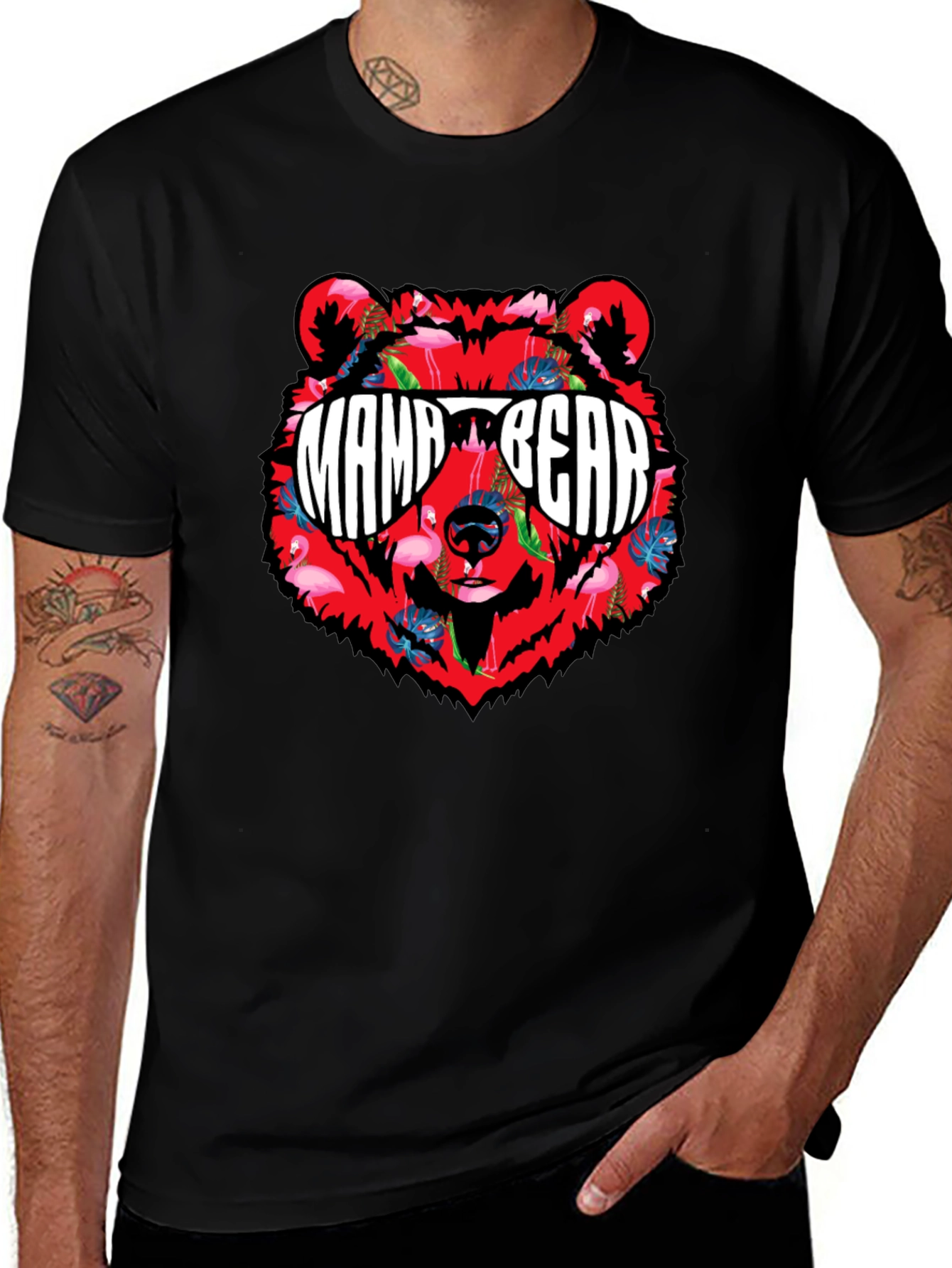 Mama Bear Graphic T-Shirt