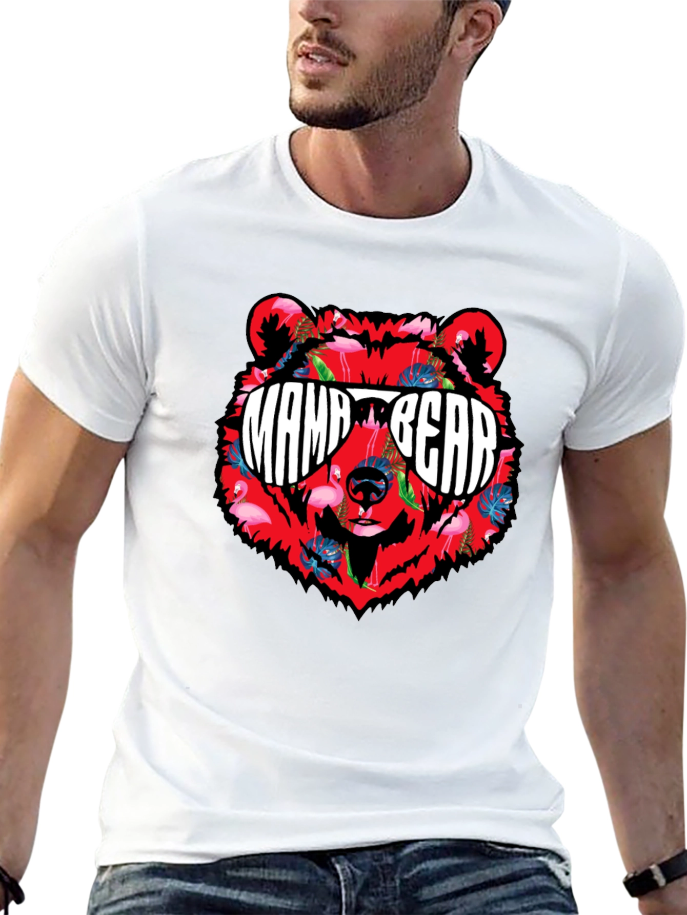 Mama Bear Graphic T-Shirt