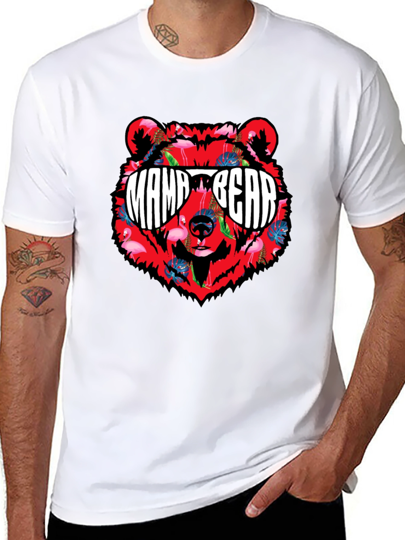 Mama Bear Graphic T-Shirt