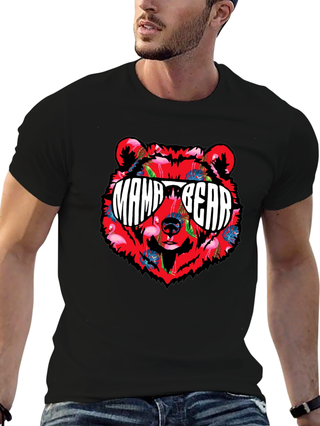Mama Bear Graphic T-Shirt