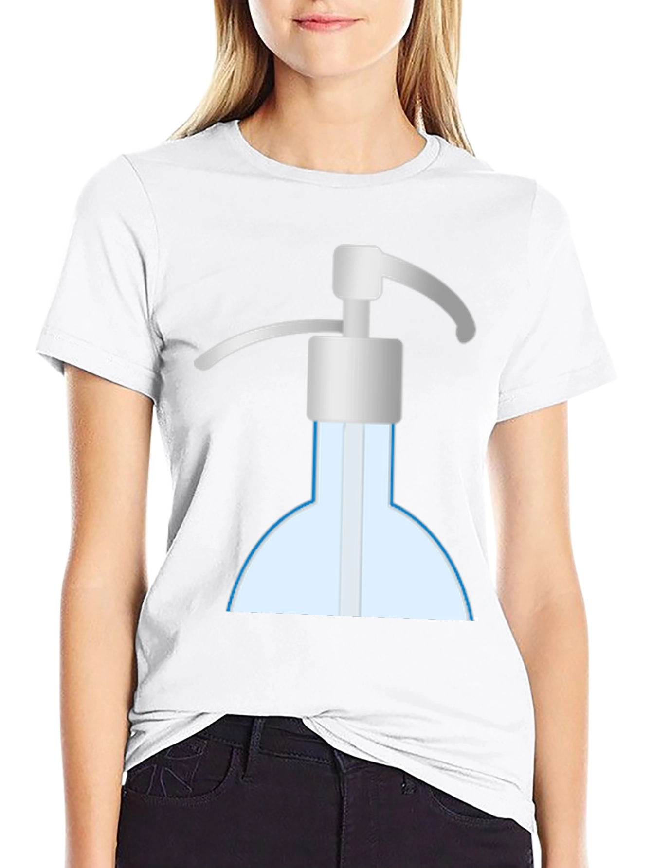 Novelty Hand Sanitizer Graphic T-Shirt