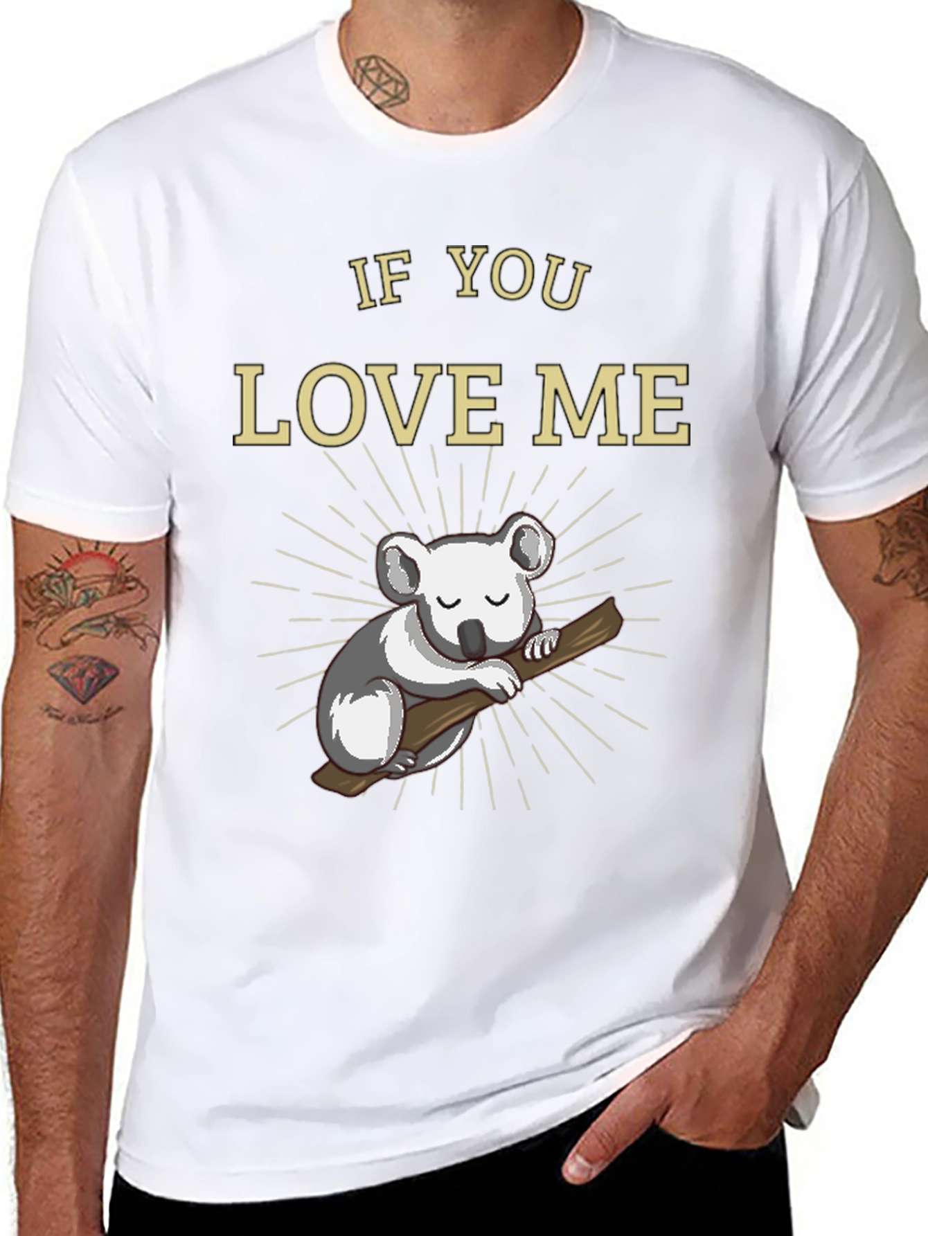 If You Love Me Koala Bear T-Shirt