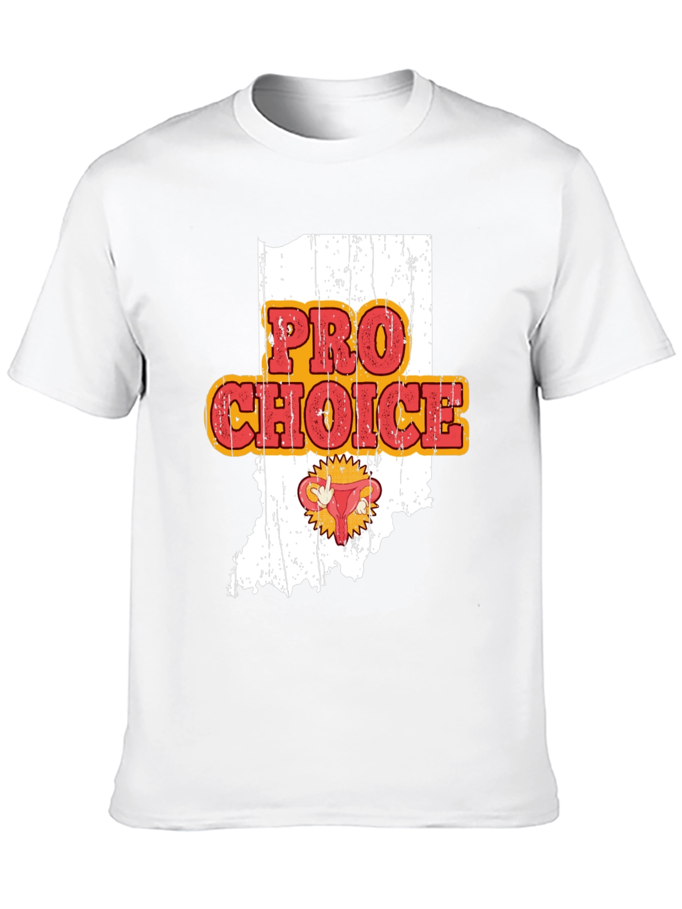 Pro Choice Indiana Womens Rights Graphic Tee