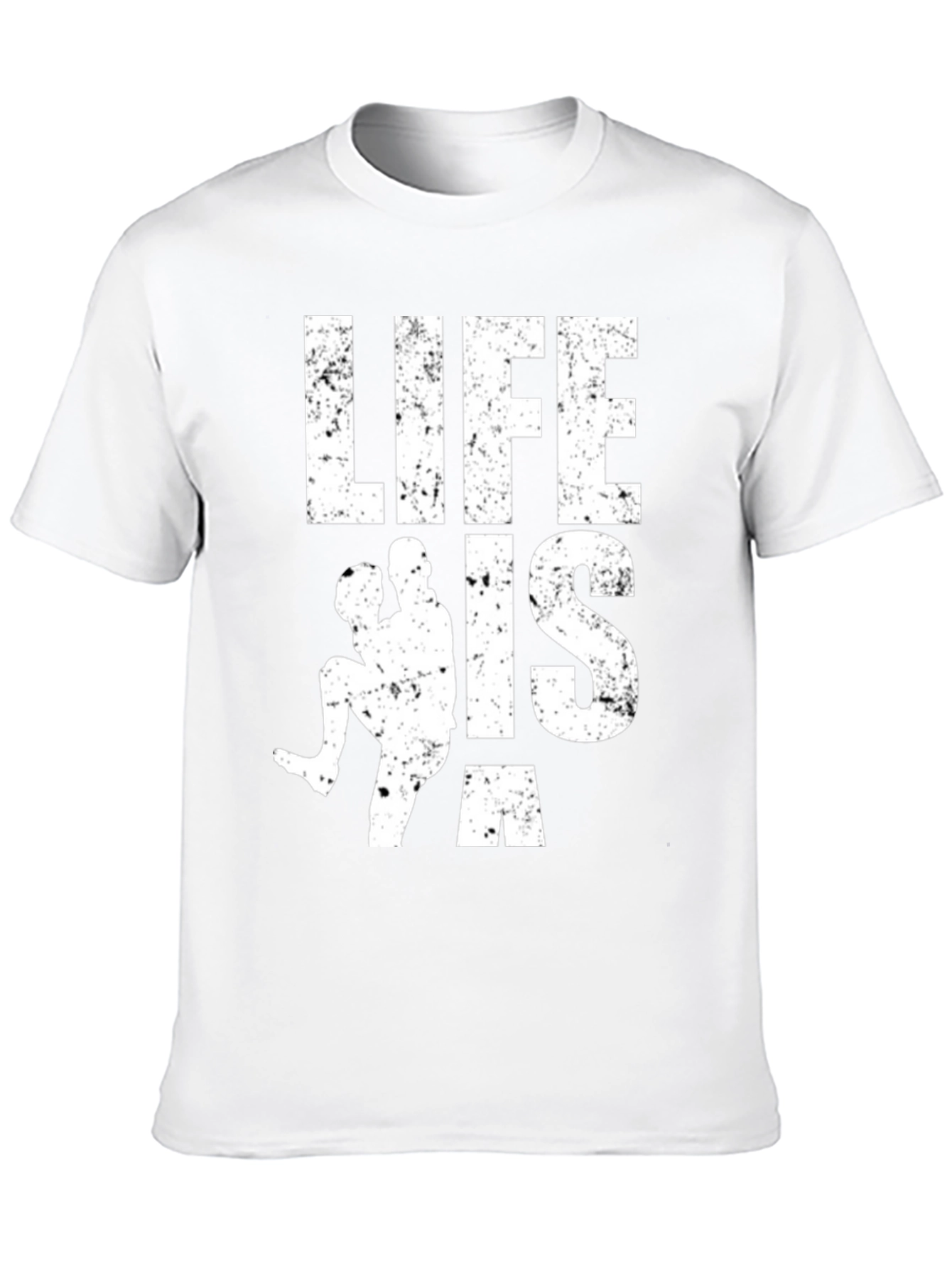 Life is a Pitch T-Shirt - Baseball Fan Tee