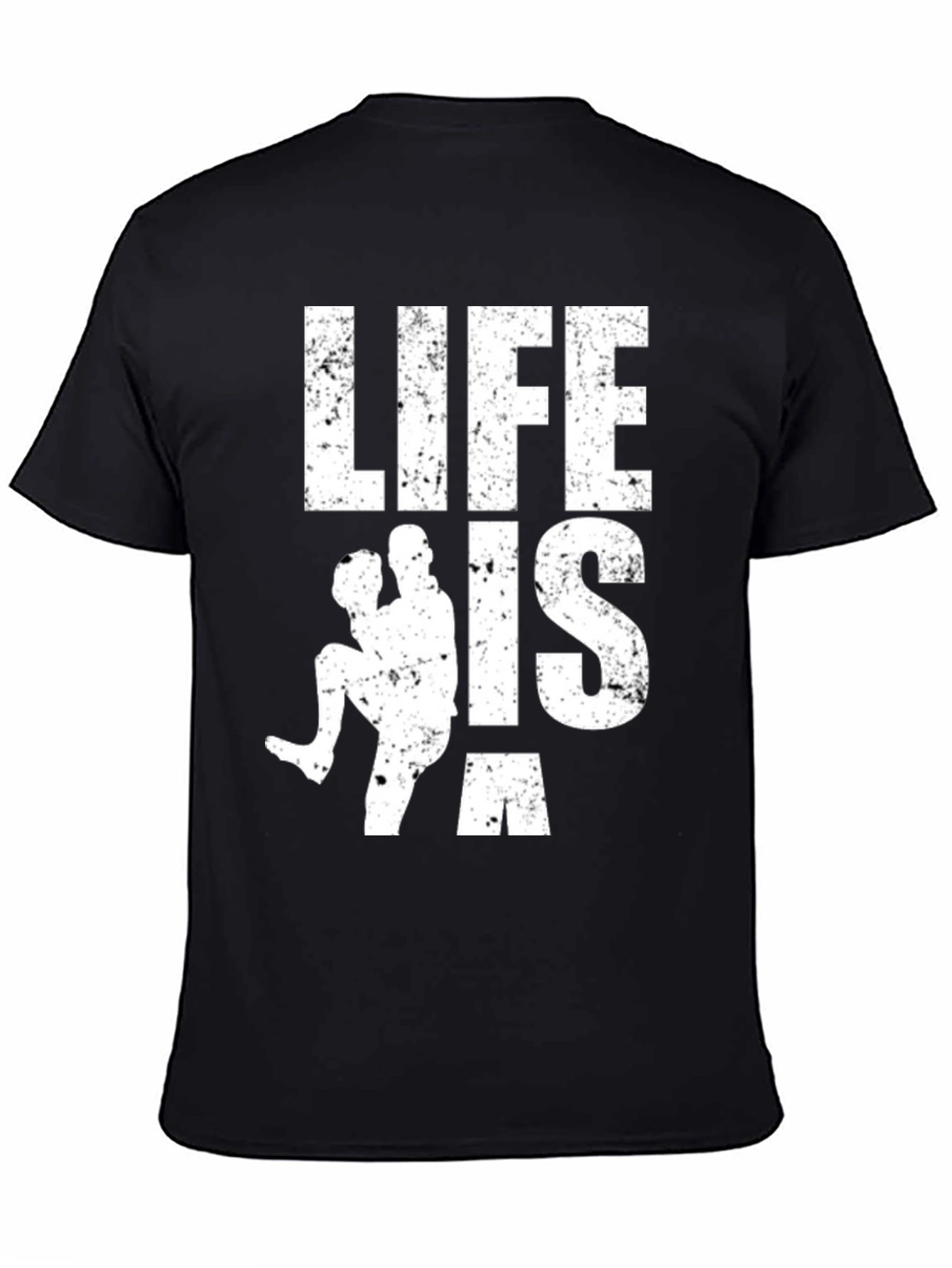 Life is a Pitch T-Shirt - Baseball Fan Tee