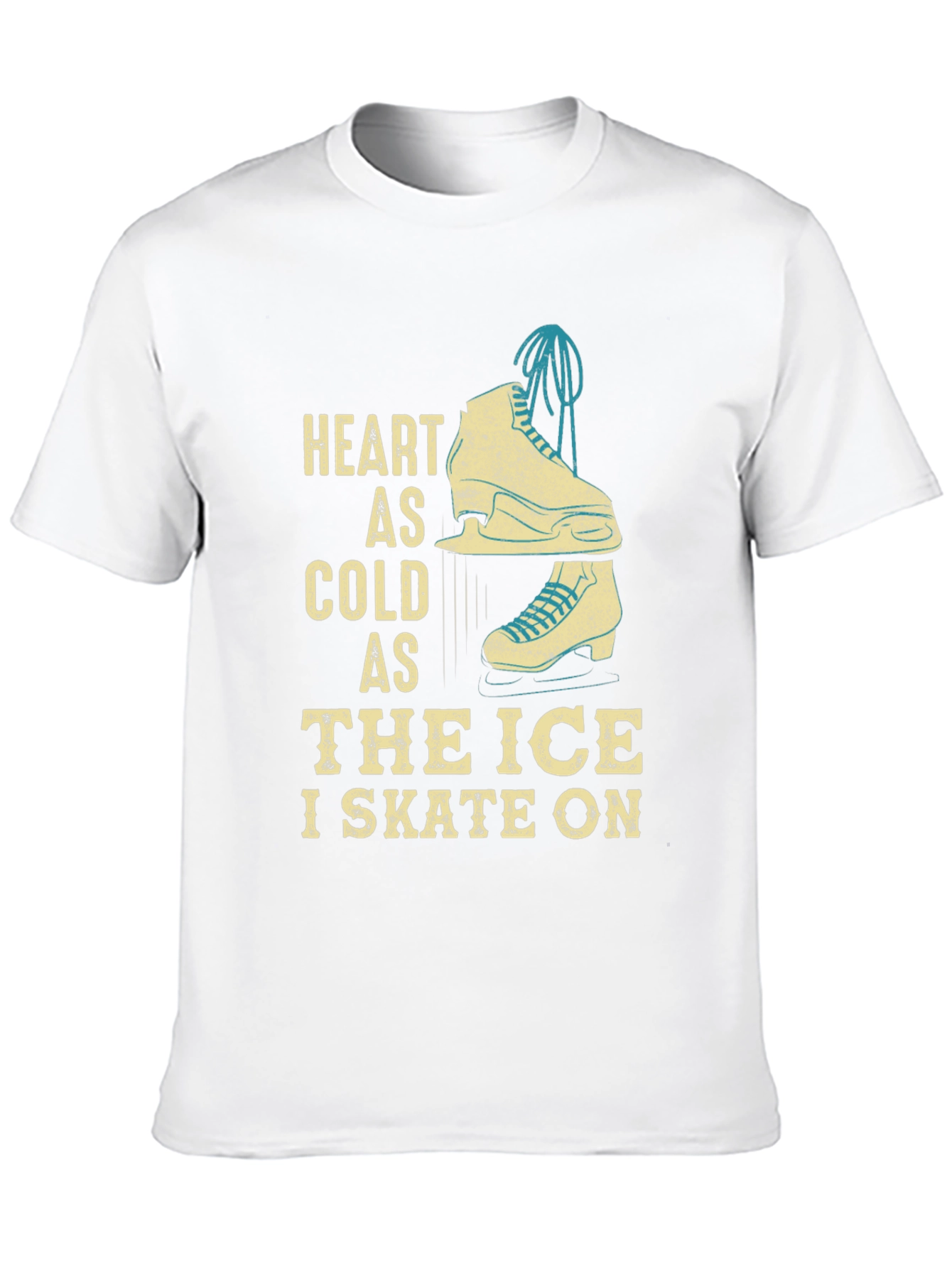 Heart Cold as Ice Skating T-Shirt