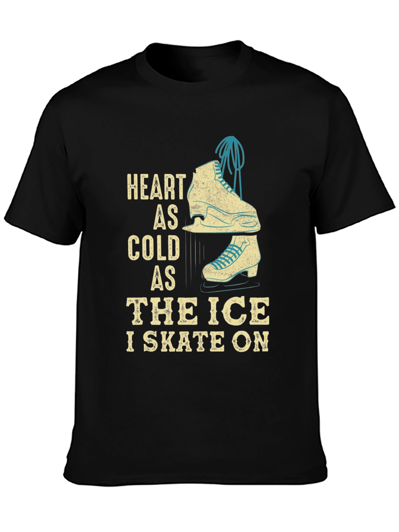 Heart Cold as Ice Skating T-Shirt