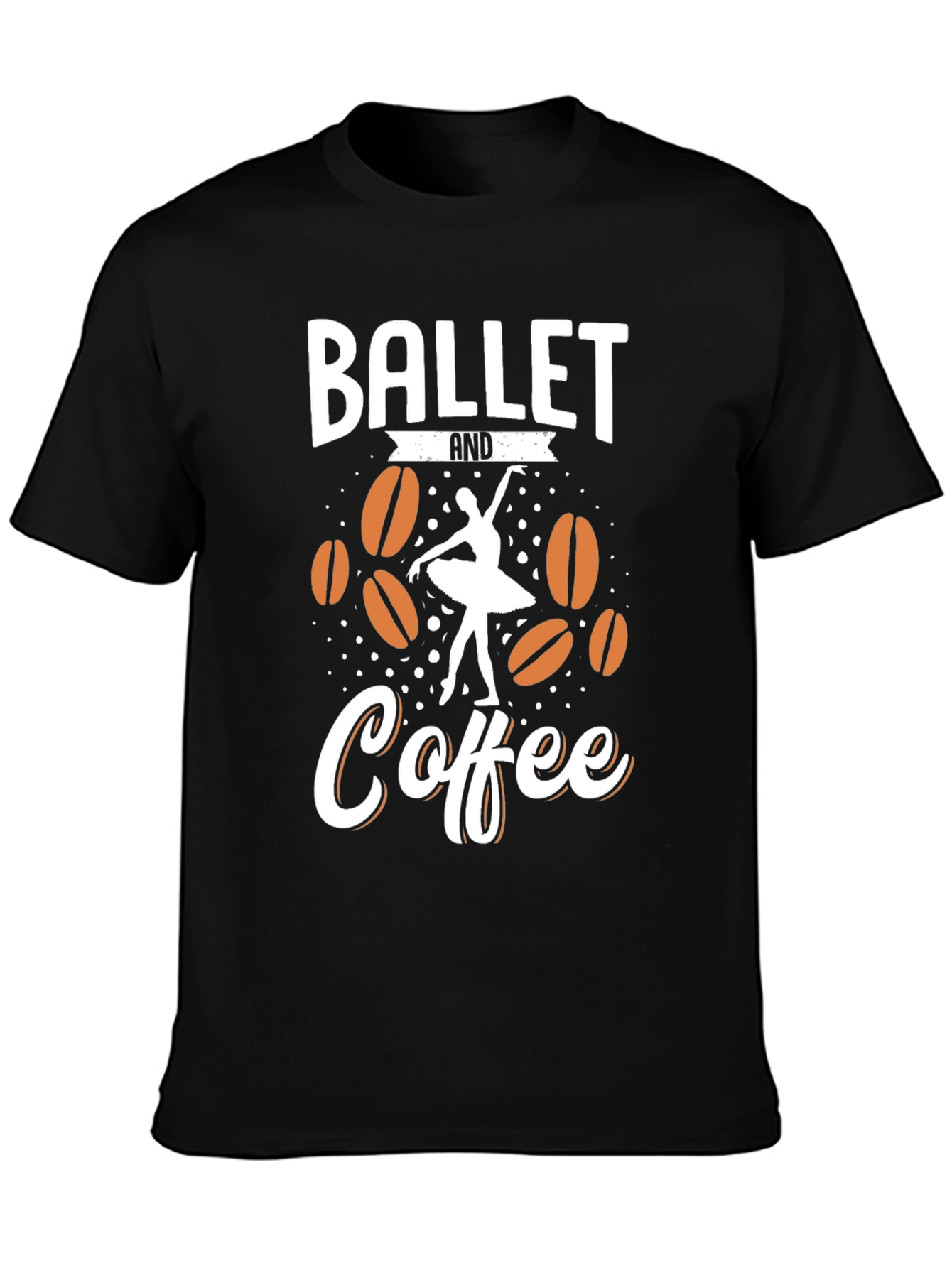 Ballet and Coffee Graphic Tee - Dancer Gift