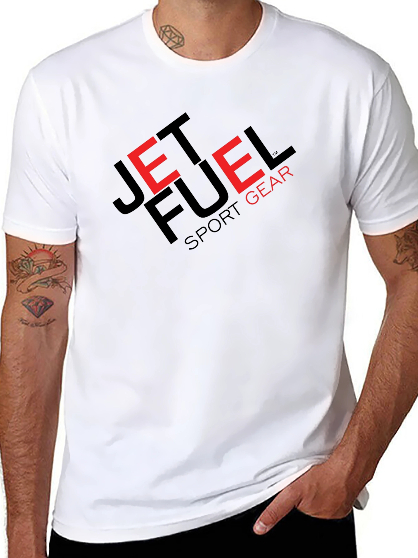 Jet Fuel Sport Gear Black T-Shirt