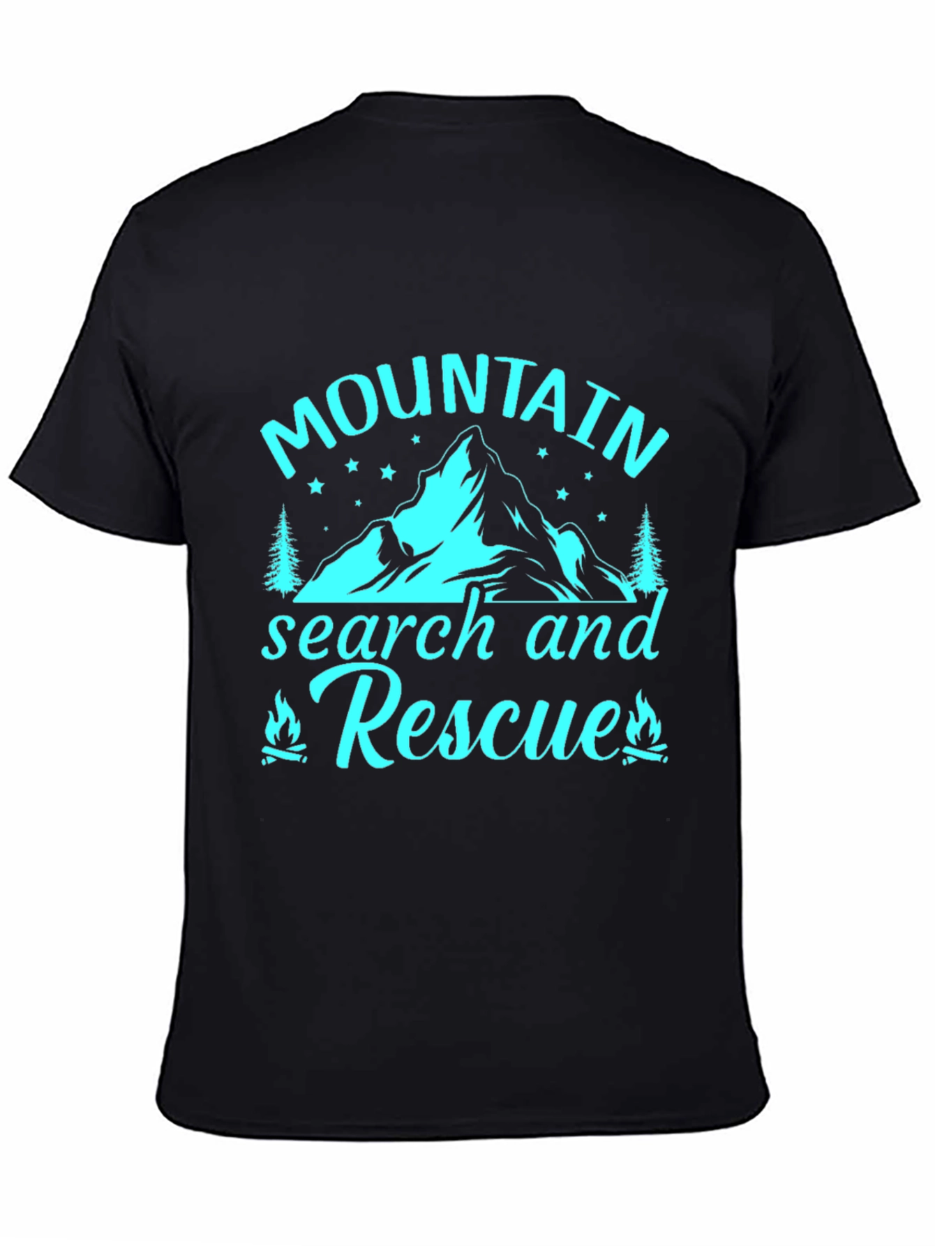 Mountain Search and Rescue Graphic T-Shirt