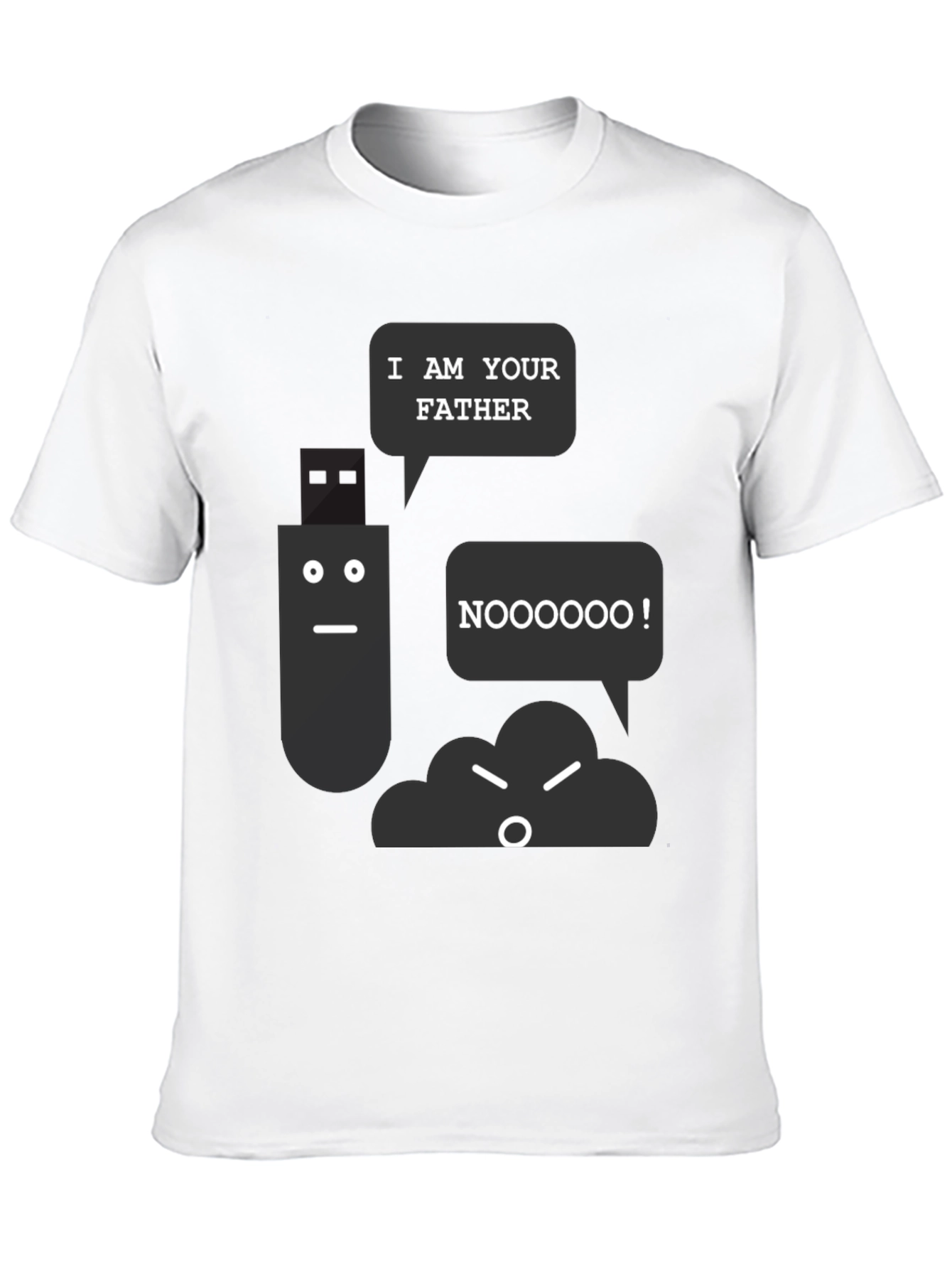 I Am Your Father USB vs Cloud T-Shirt