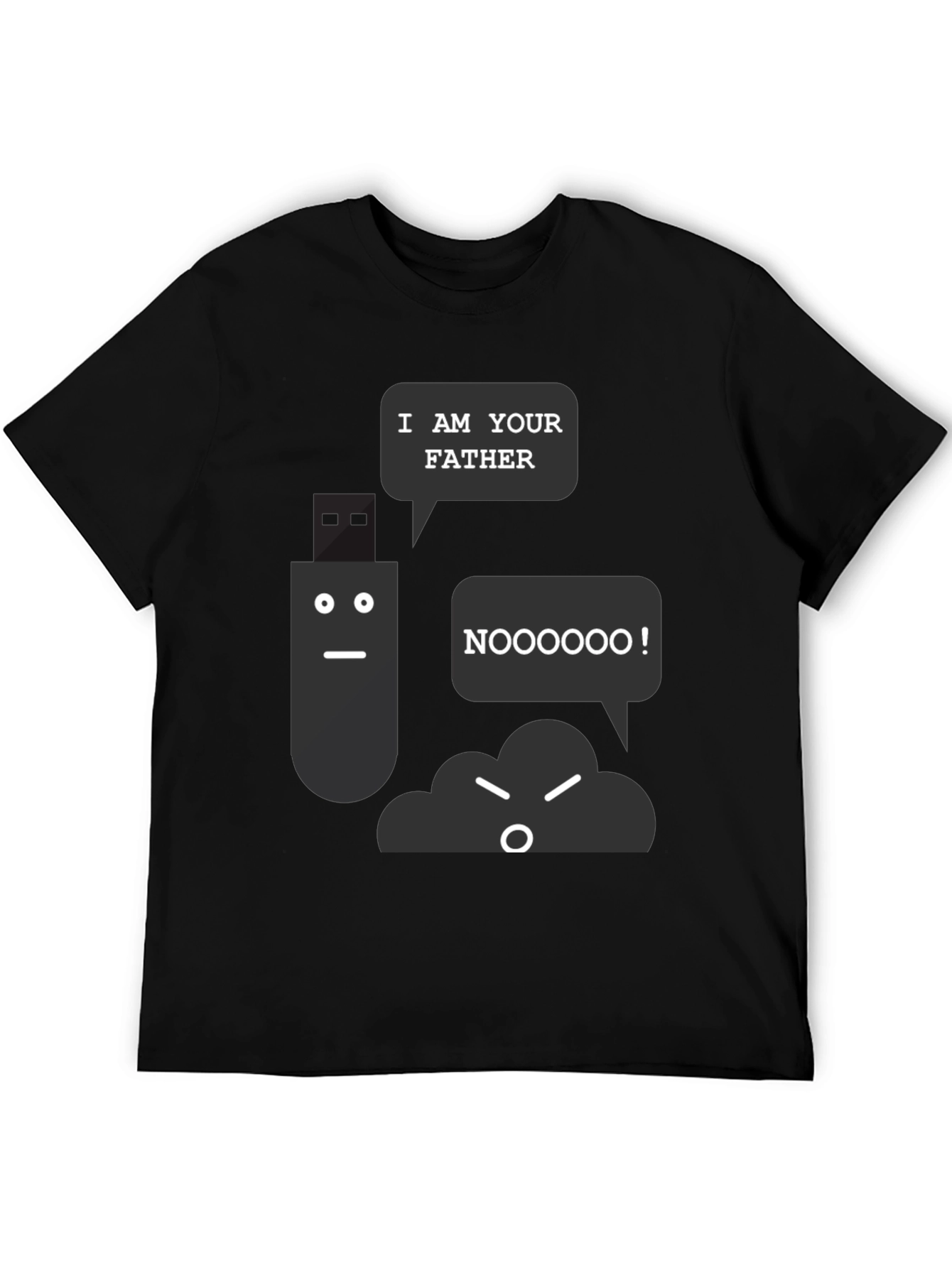 I Am Your Father USB vs Cloud T-Shirt
