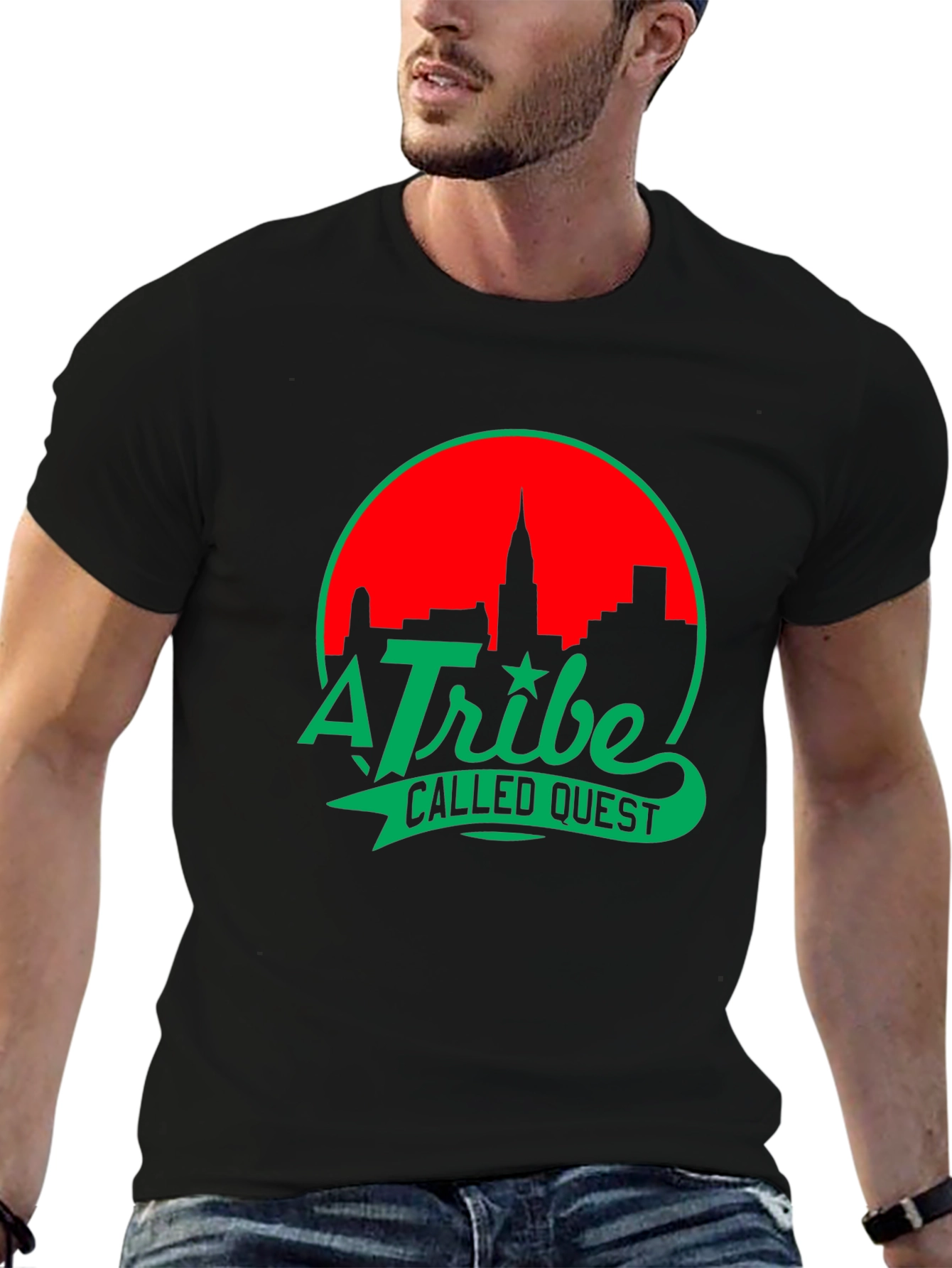 A Tribe Called Quest T-Shirt - Black Cotton Tee