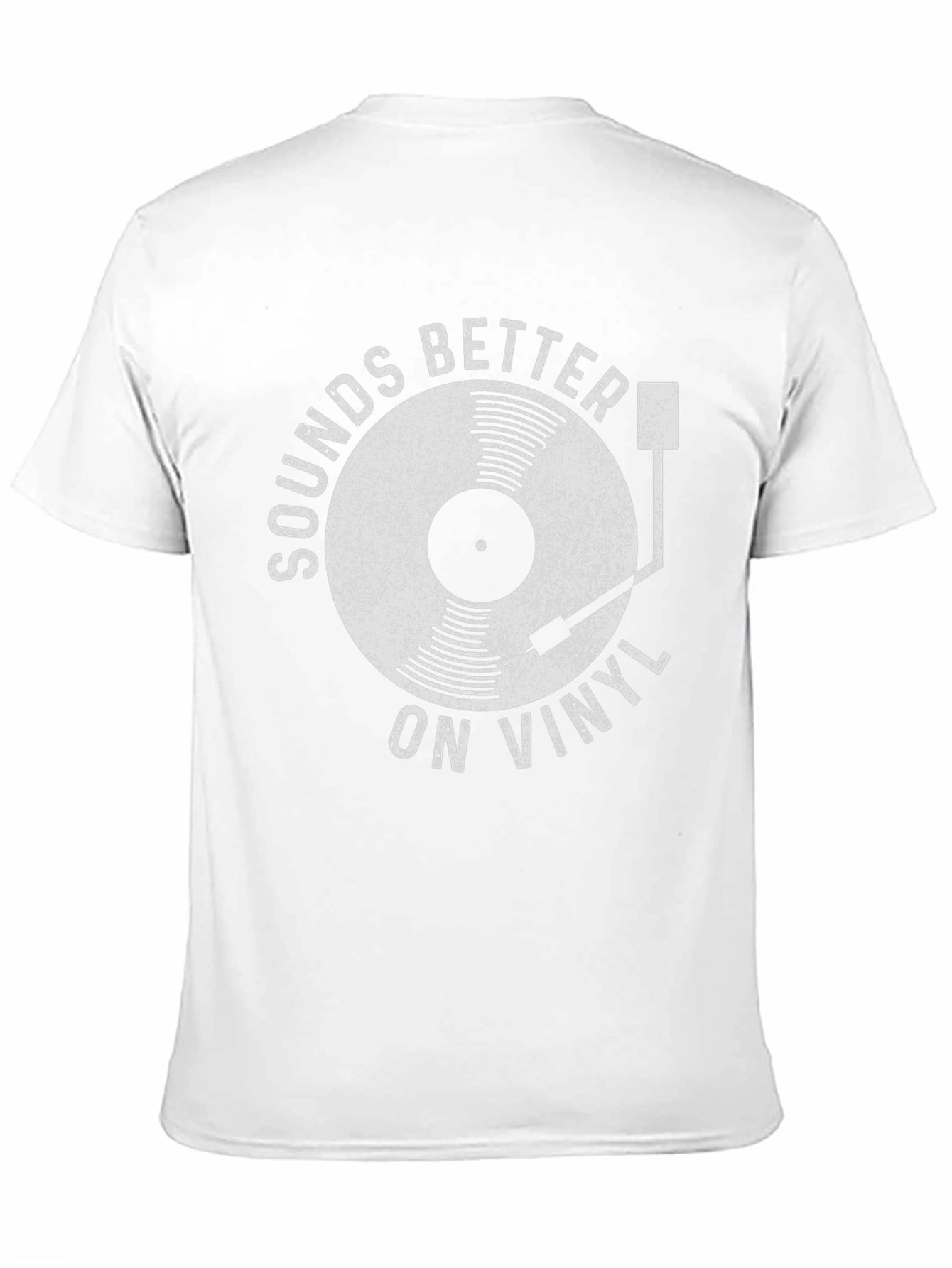 Sounds Better on Vinyl Black T-Shirt