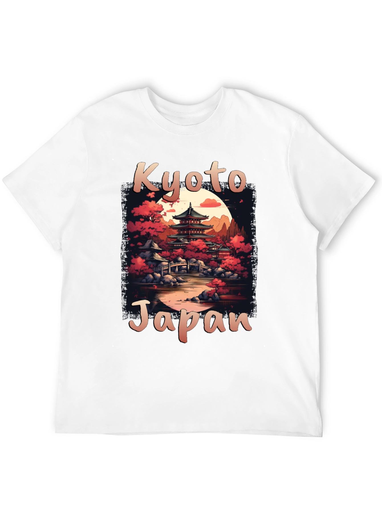 Kyoto Japan T-Shirt - Unique Graphic Tee