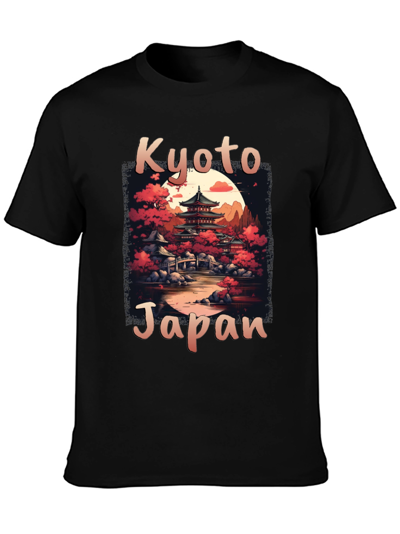 Kyoto Japan T-Shirt - Unique Graphic Tee