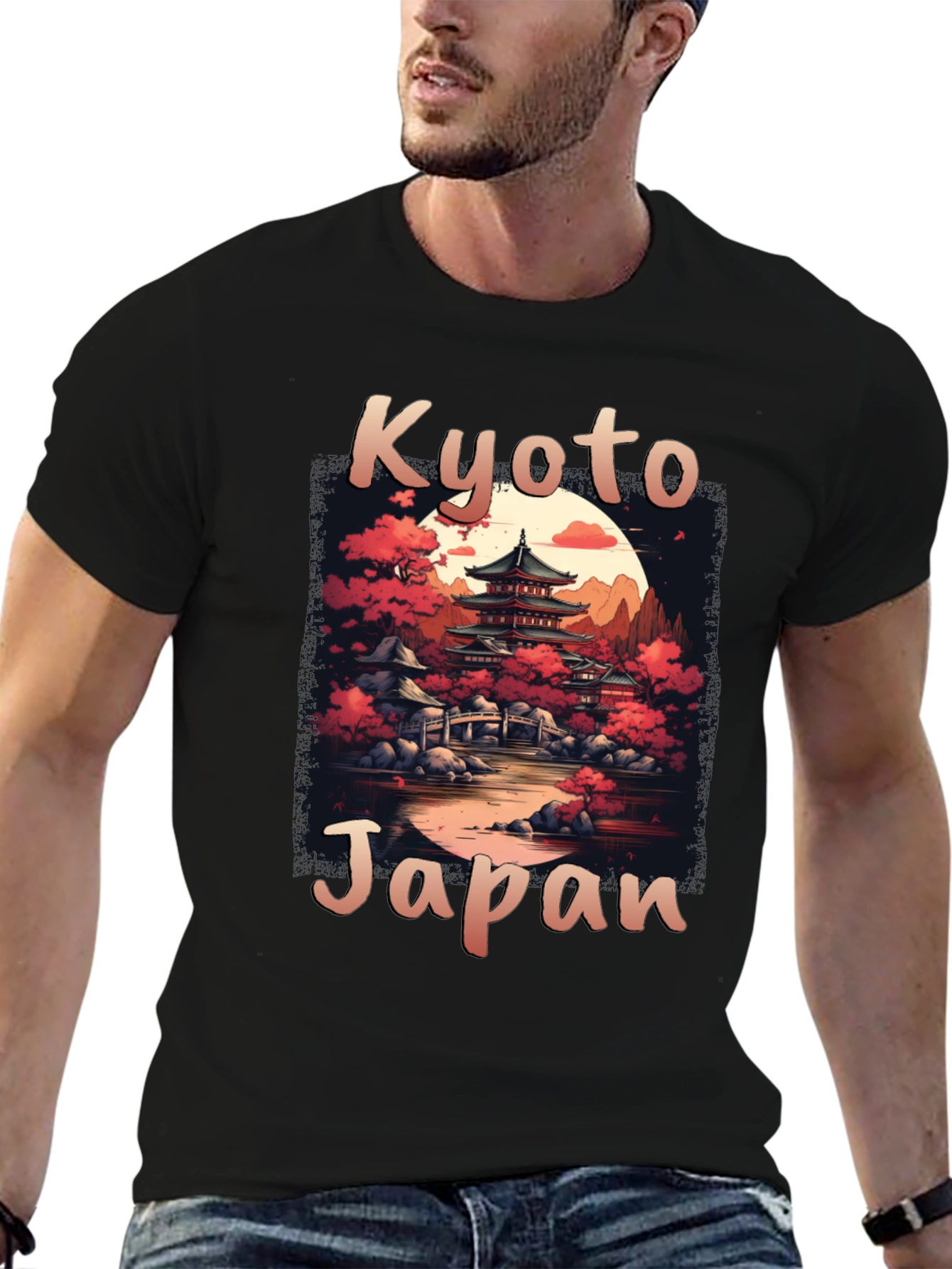 Kyoto Japan T-Shirt - Unique Graphic Tee