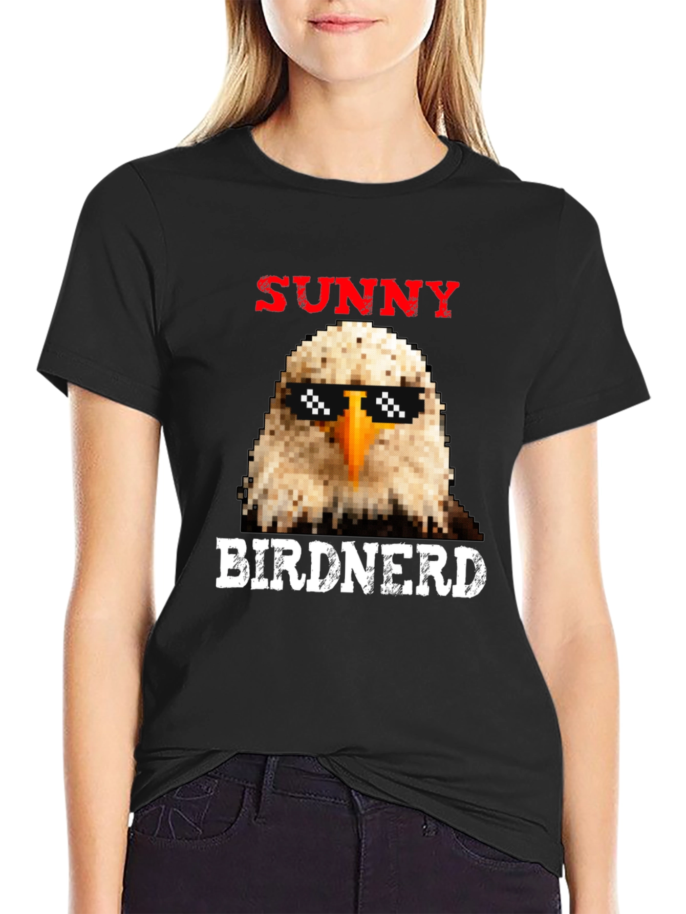 Sunny BirdNerd Eagle Graphic Tee