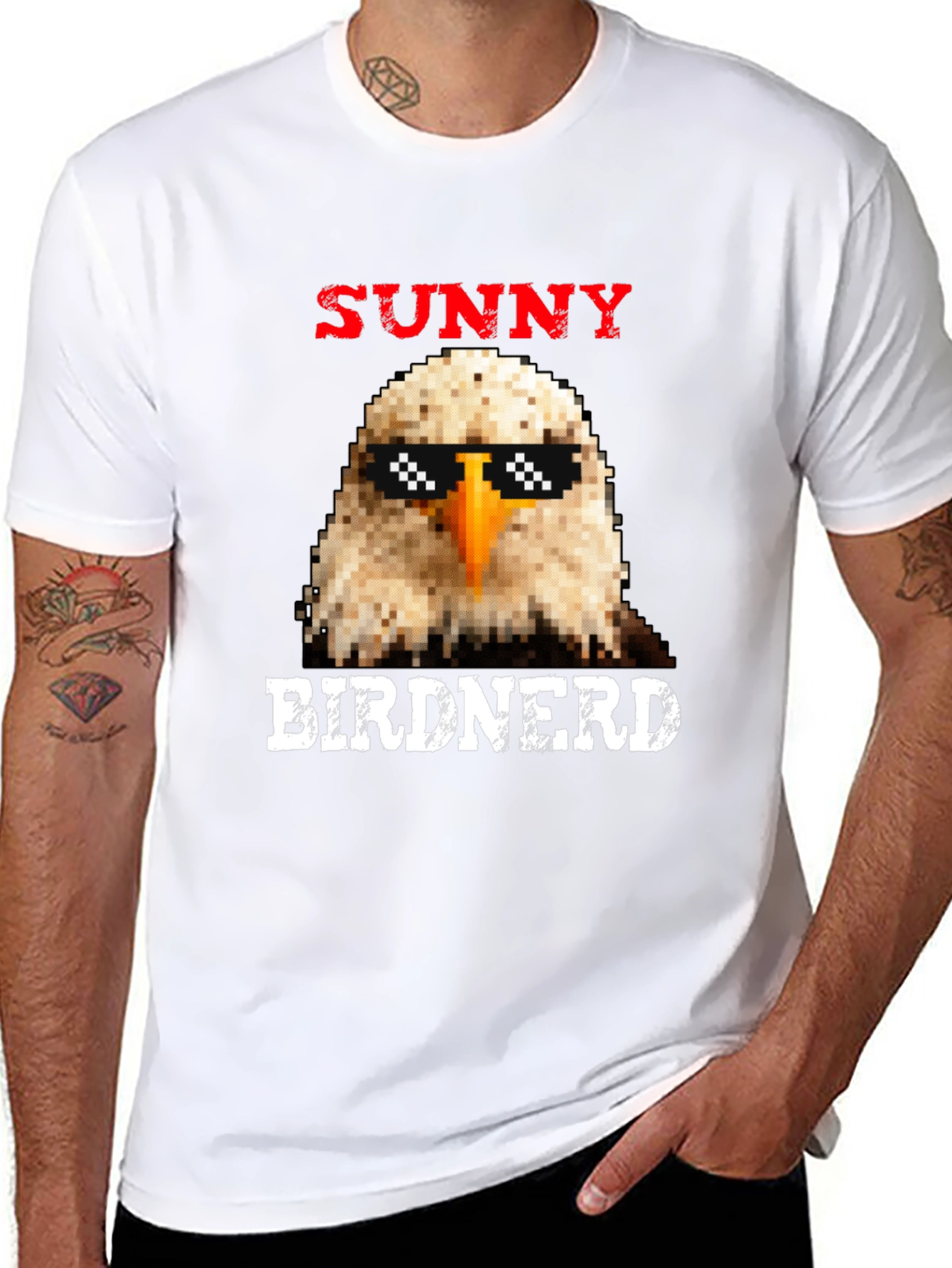Sunny BirdNerd Eagle Graphic Tee