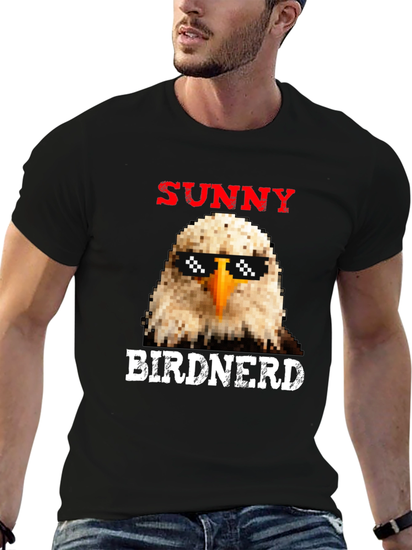 Sunny BirdNerd Eagle Graphic Tee