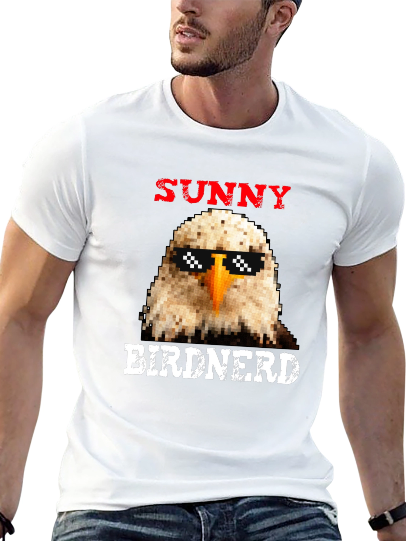 Sunny BirdNerd Eagle Graphic Tee