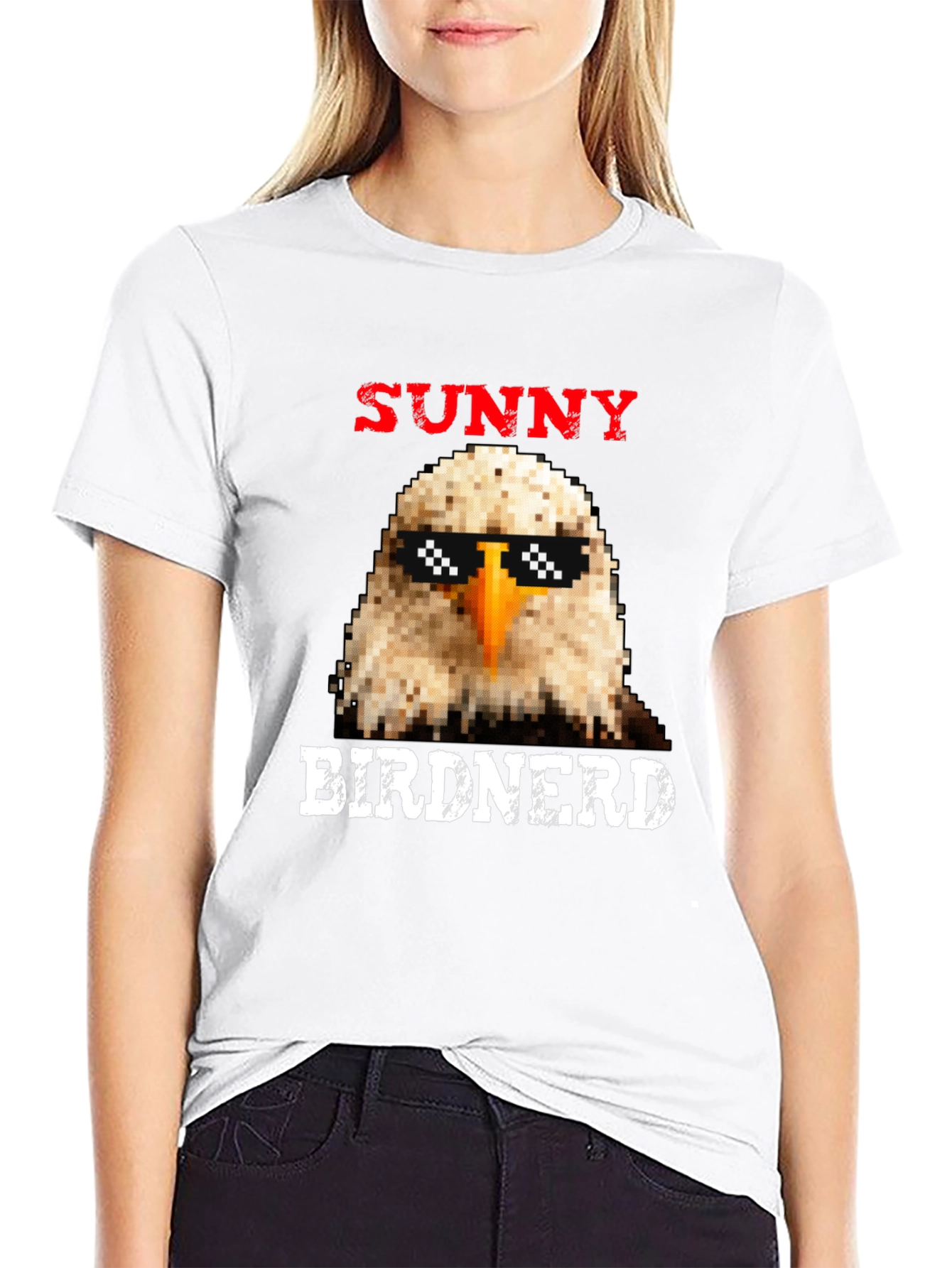 Sunny BirdNerd Eagle Graphic Tee