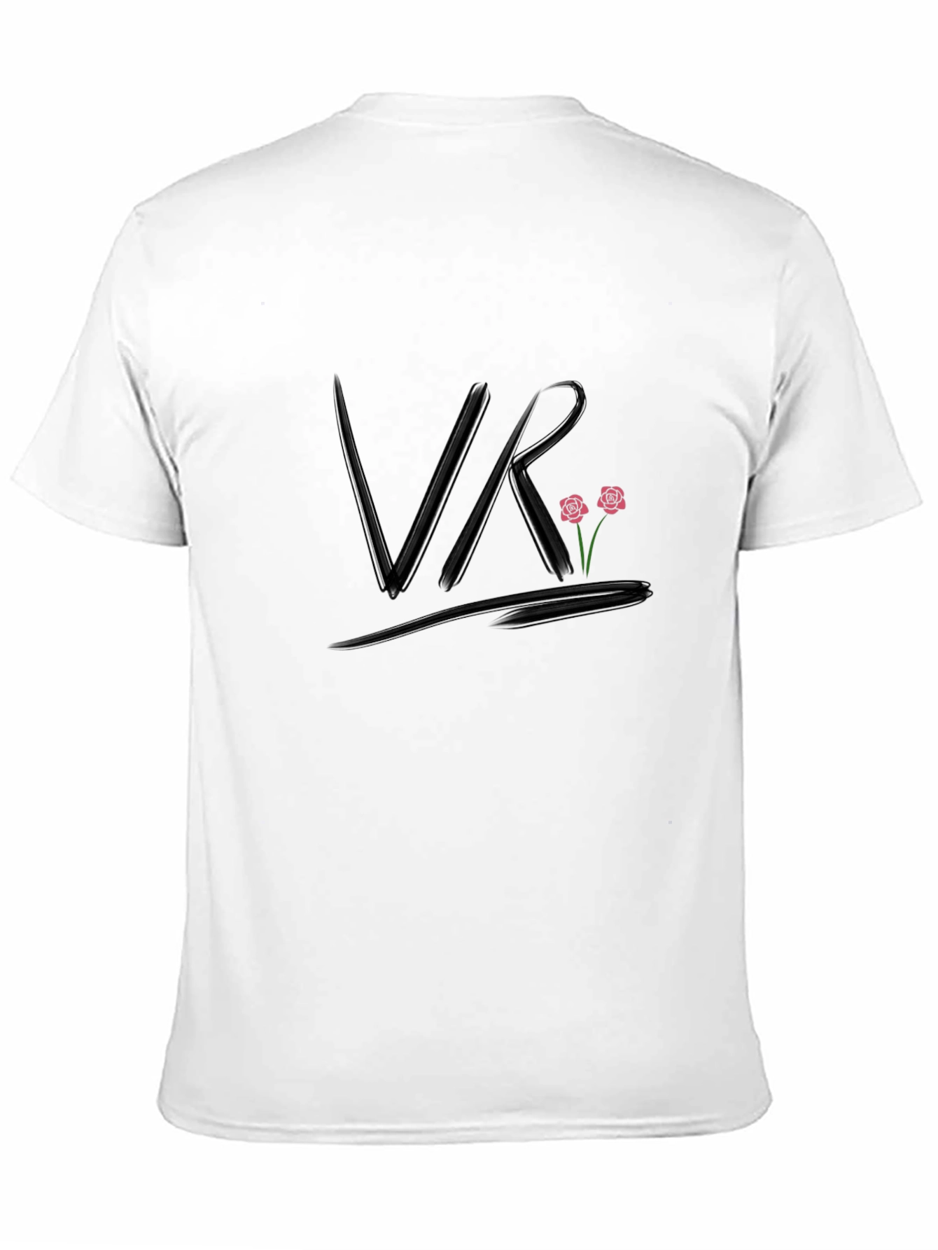 VR Roses Graphic T-Shirt - Trendy Casual Wear