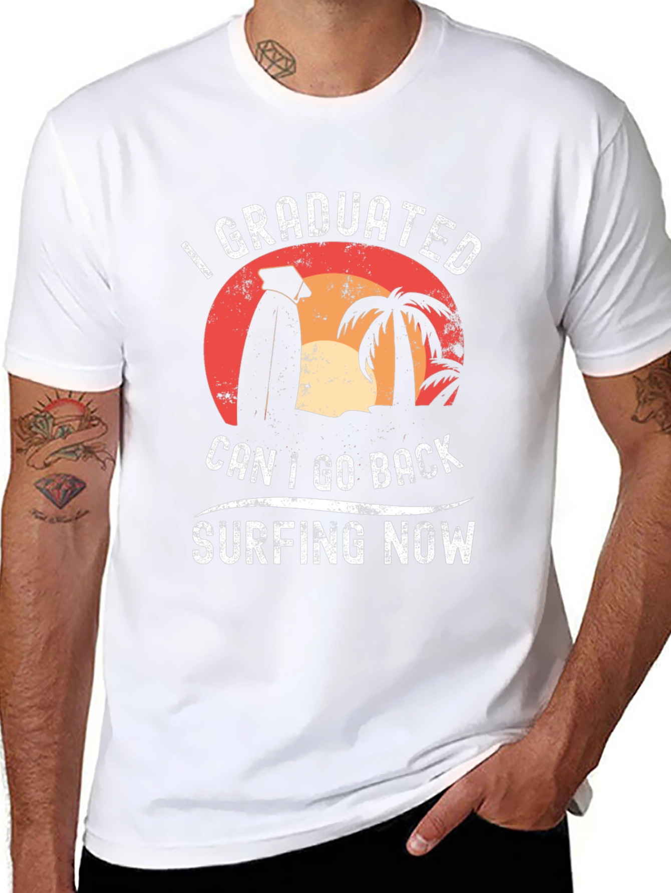 Graduated Surfing T-Shirt