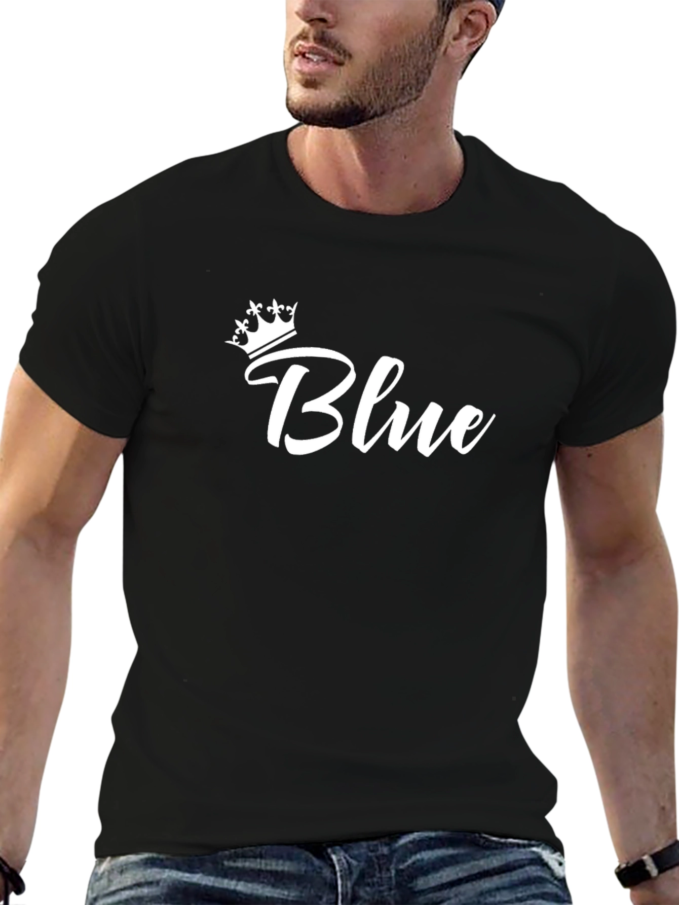 King Blue T-Shirt - Stylish Graphic Tee