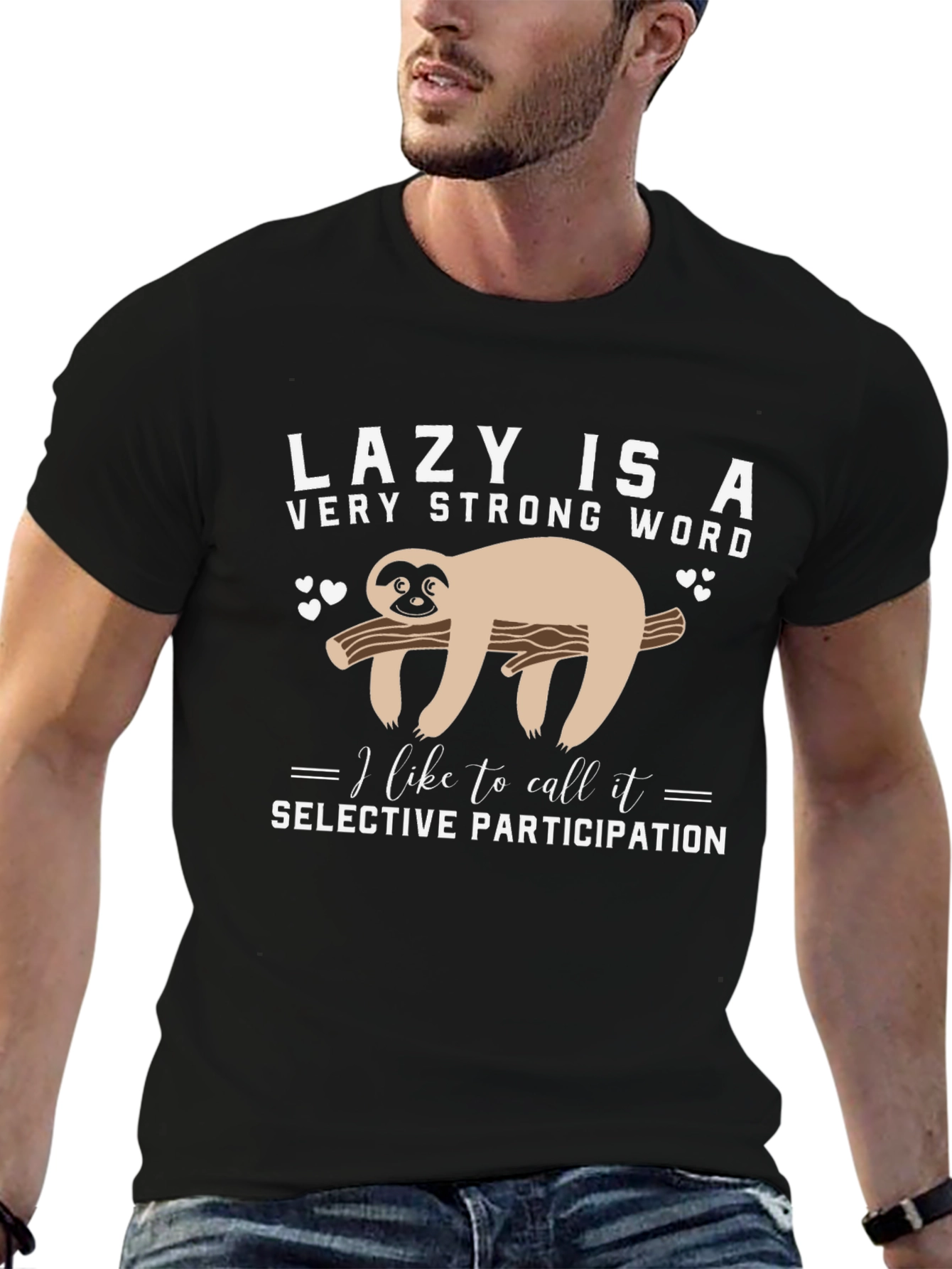 Lazy Sloth T-Shirt: Selective Participation Tee