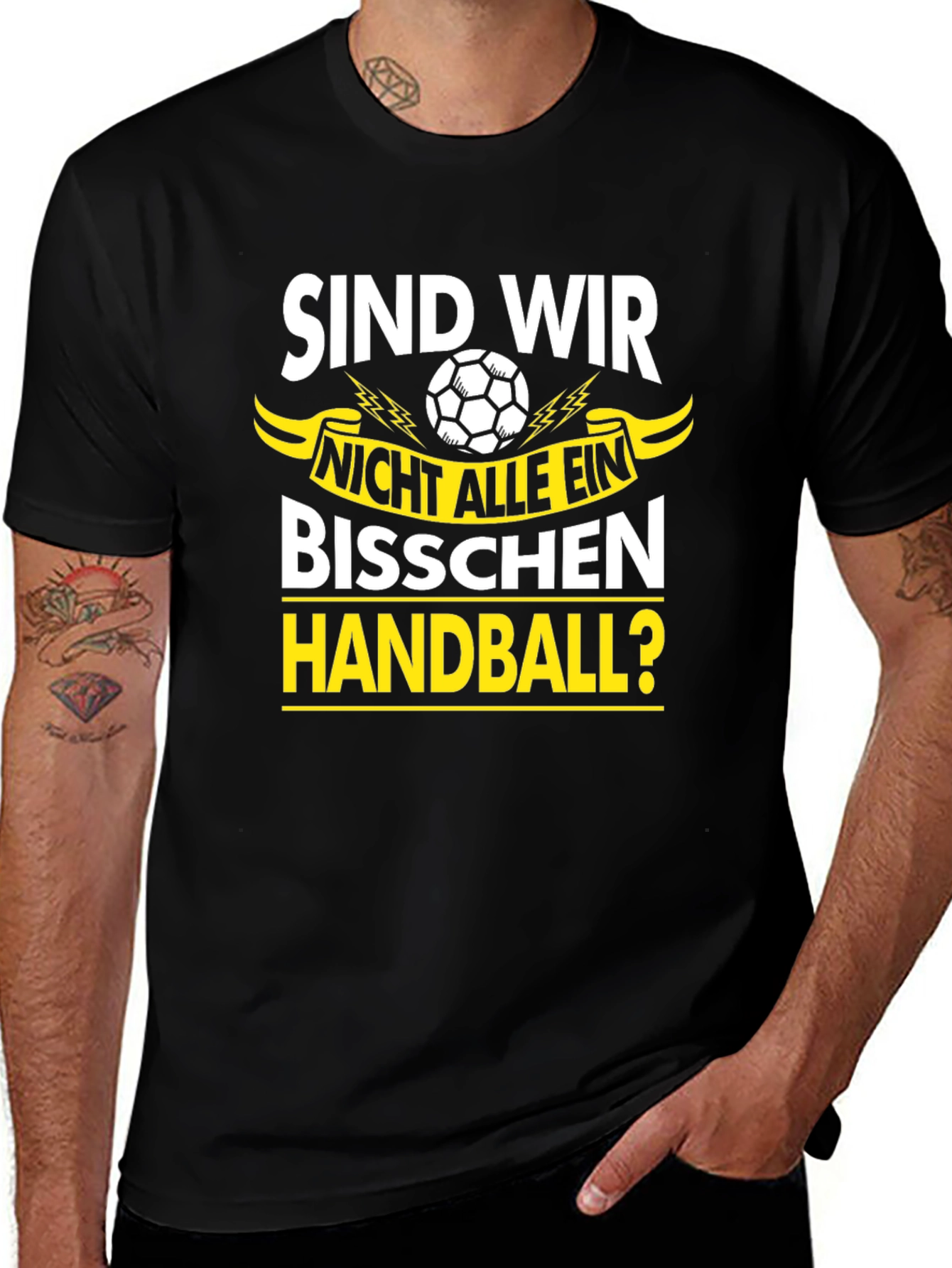 Sind Wir Handball Graphic Tee
