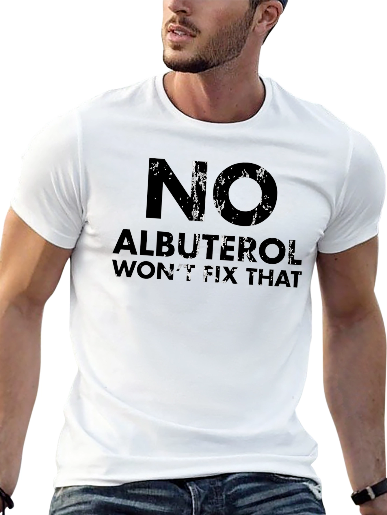 Funny No Albuterol Graphic Tee