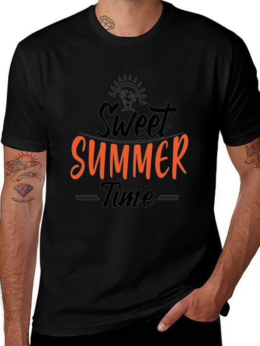 Sweet Summer Time Graphic Tee Shirt