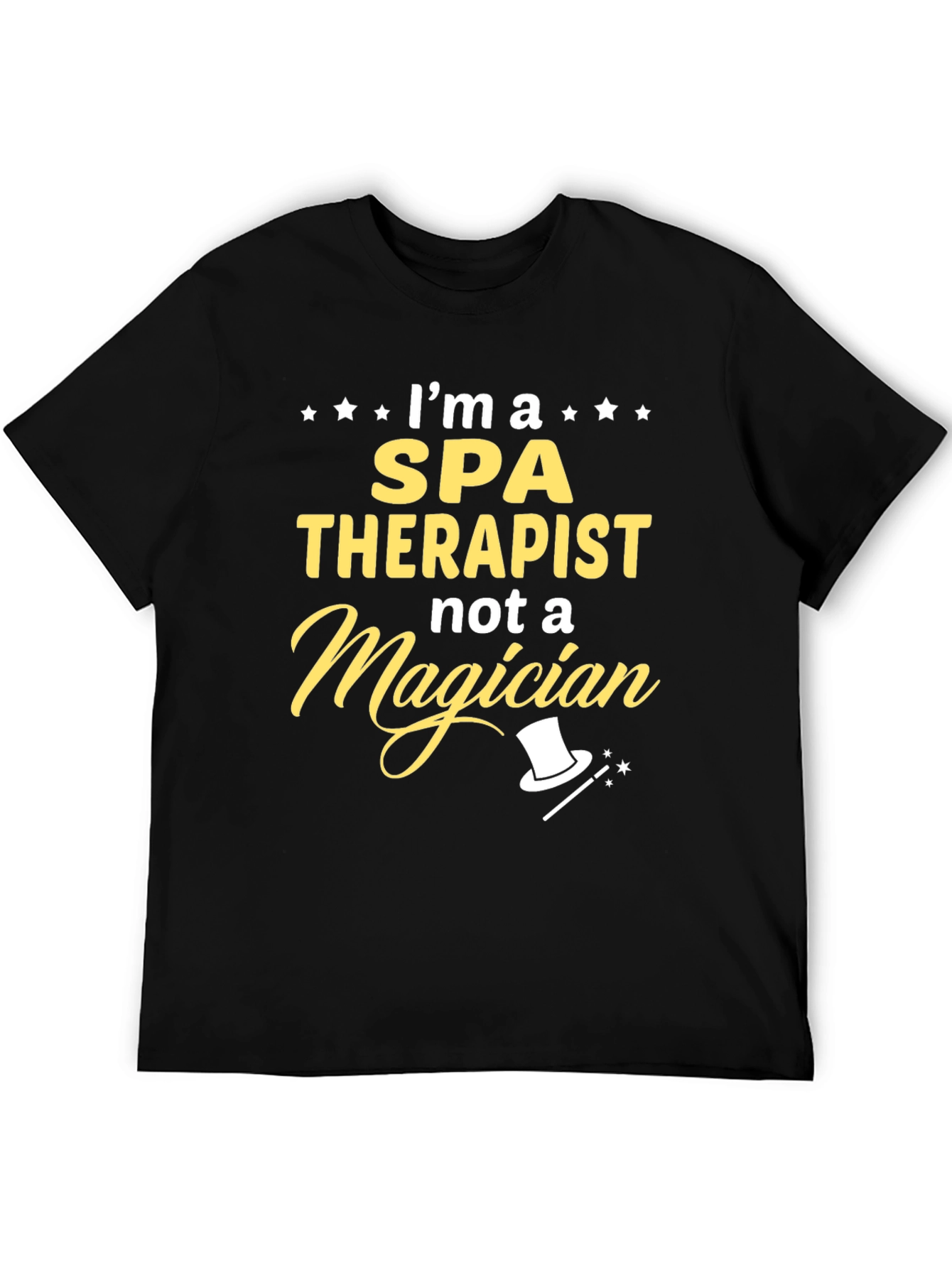 Spa Therapist Novelty Graphic T-Shirt