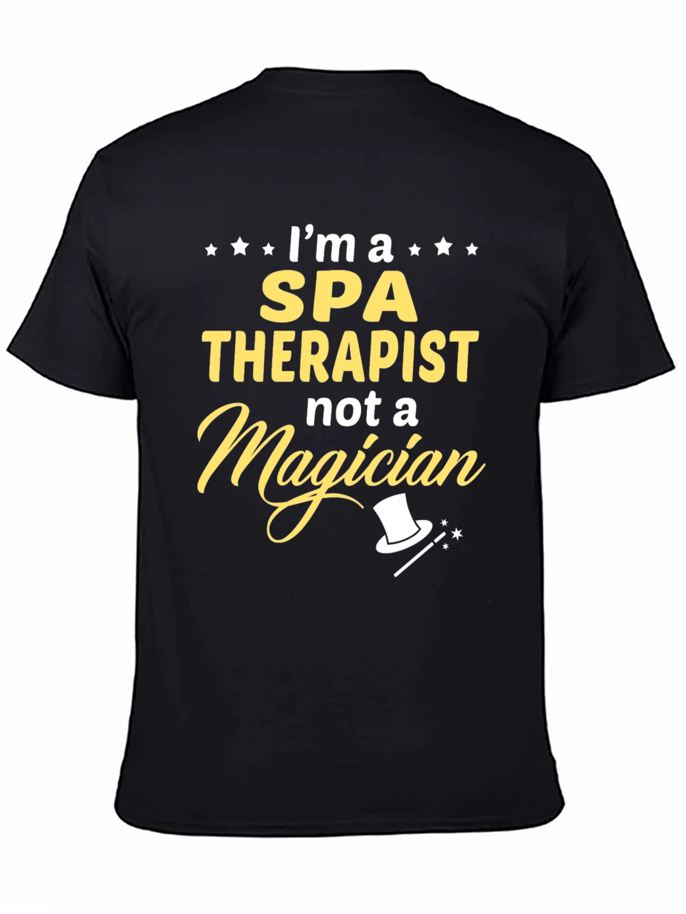 Spa Therapist Novelty Graphic T-Shirt