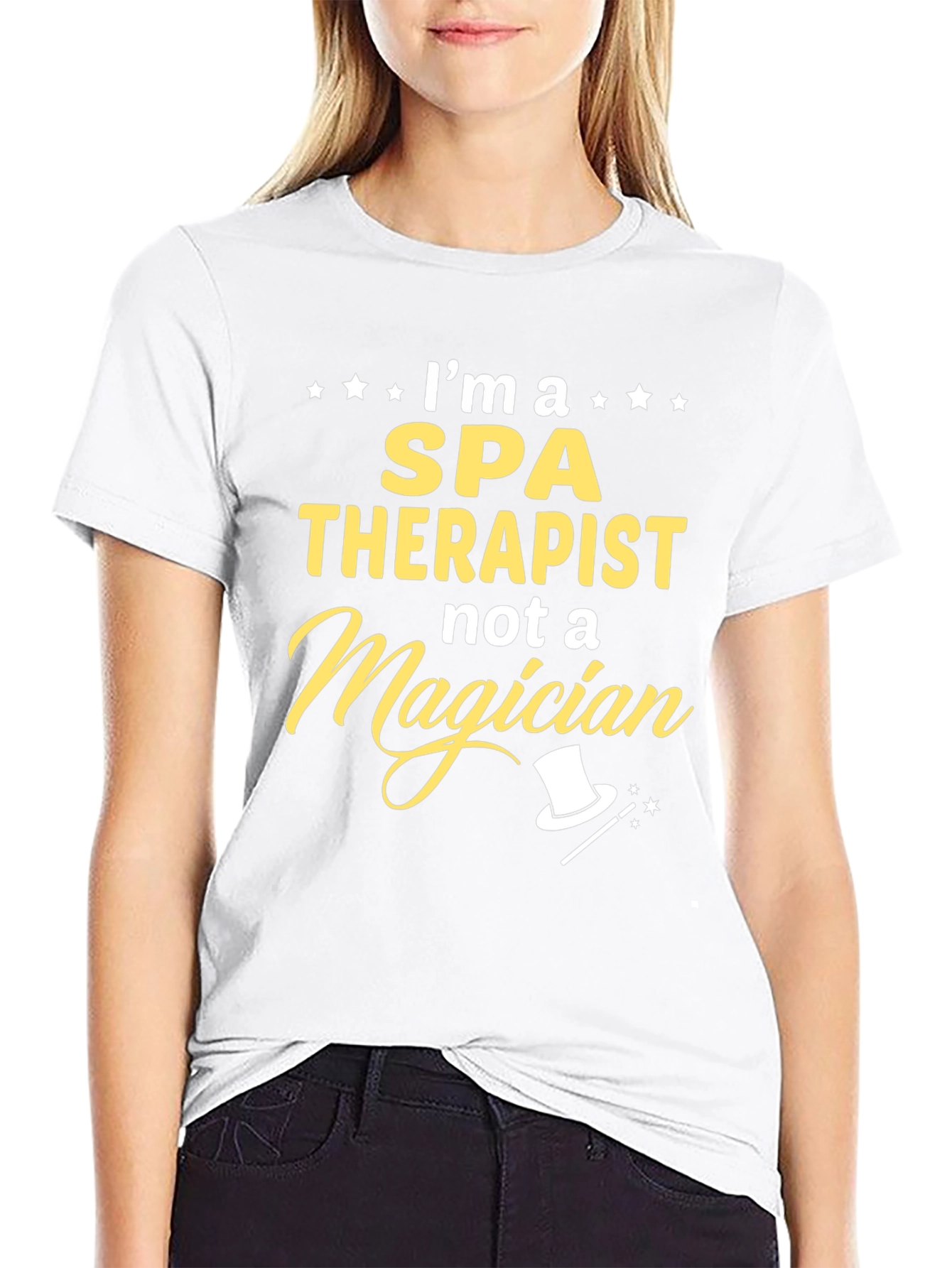 Spa Therapist Novelty Graphic T-Shirt