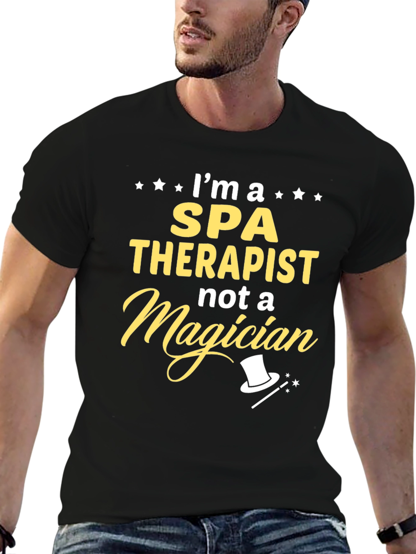 Spa Therapist Novelty Graphic T-Shirt
