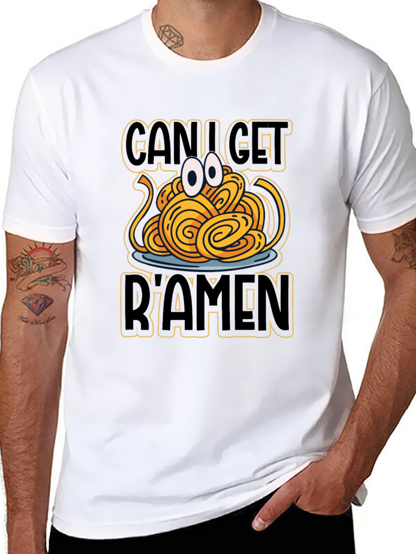 Can I Get Ramen Funny T-Shirt